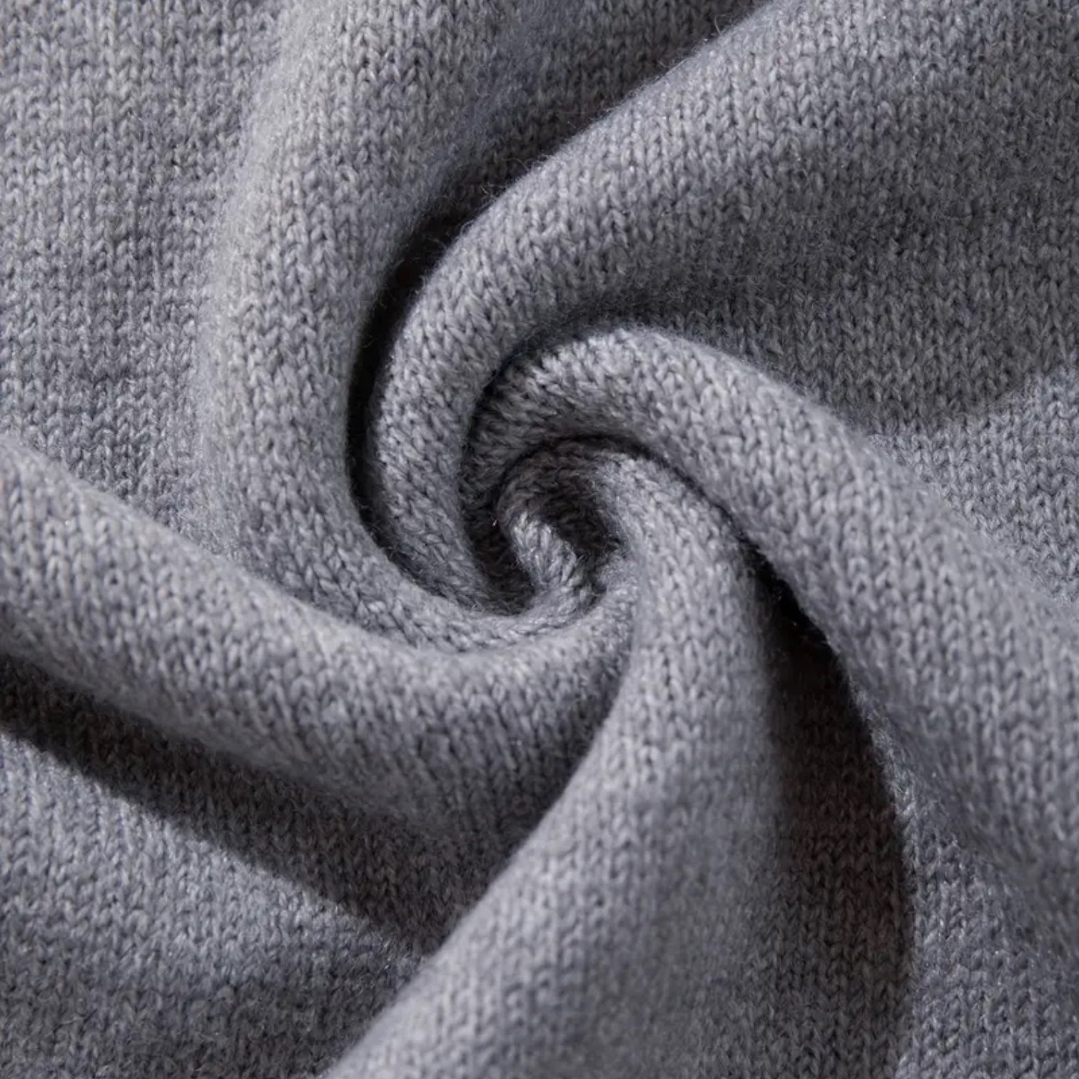 Men’s Wool-Blend Knitted Hoodie