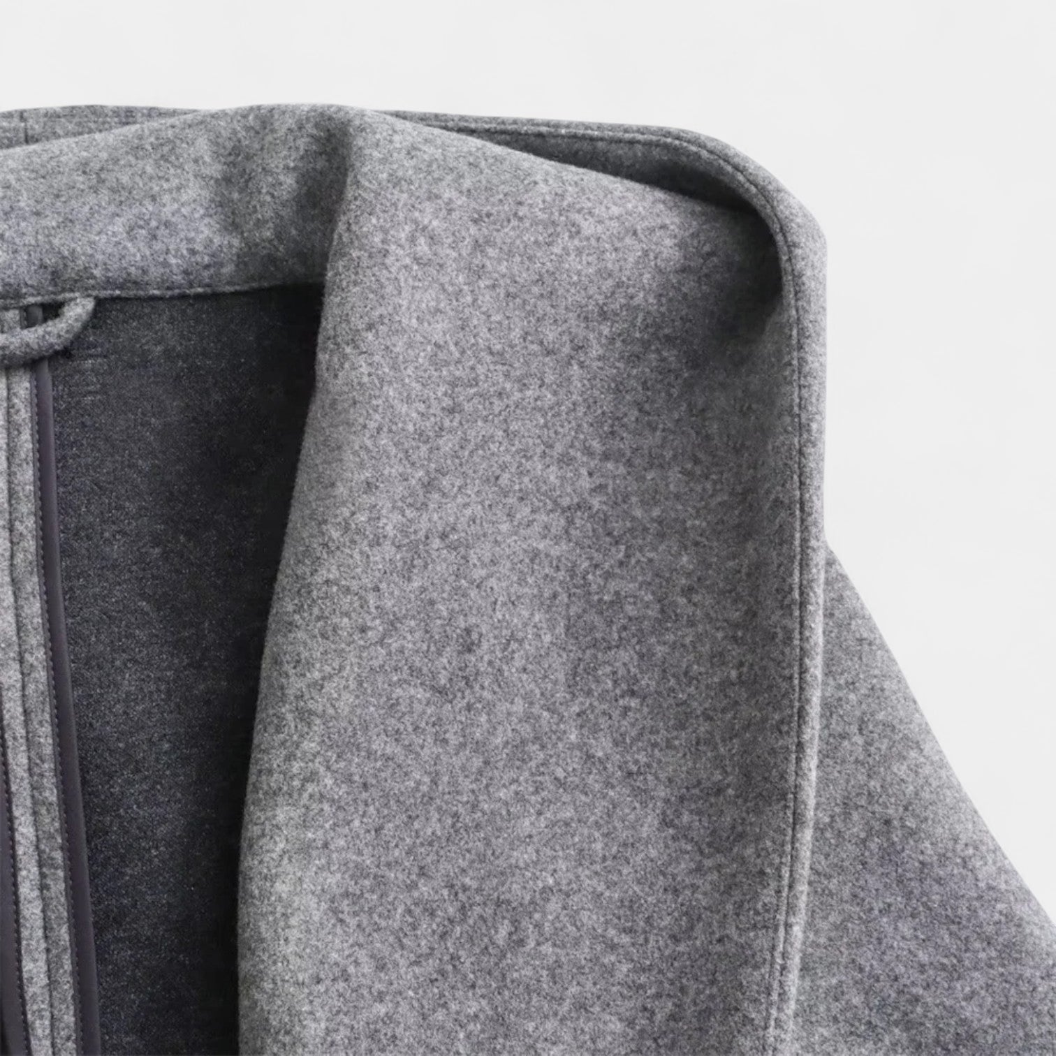 Women’s Wool Belted Knee-Length Coat