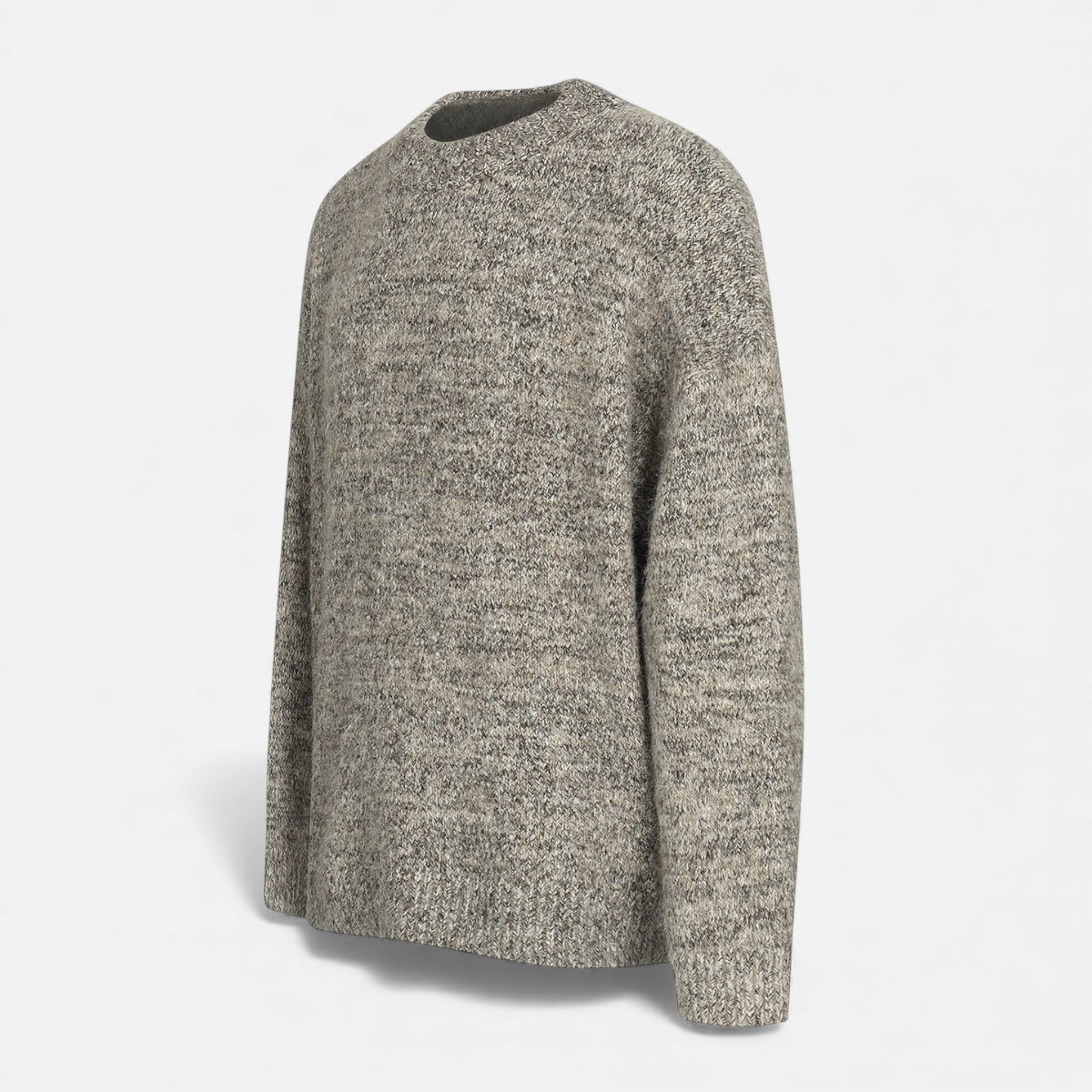 Men’s Wool-Effect Crew Neck Sweater