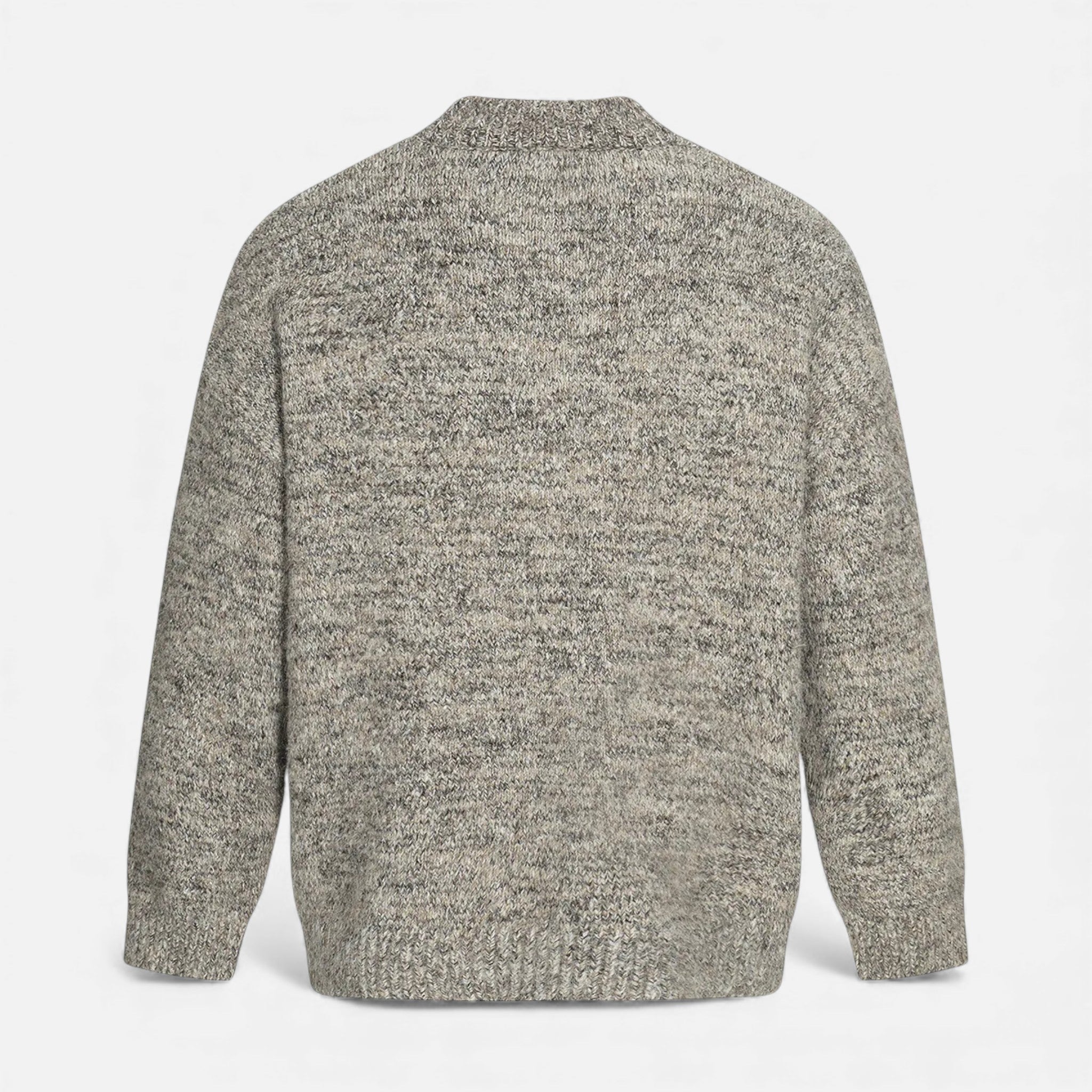 Men’s Wool-Effect Crew Neck Sweater