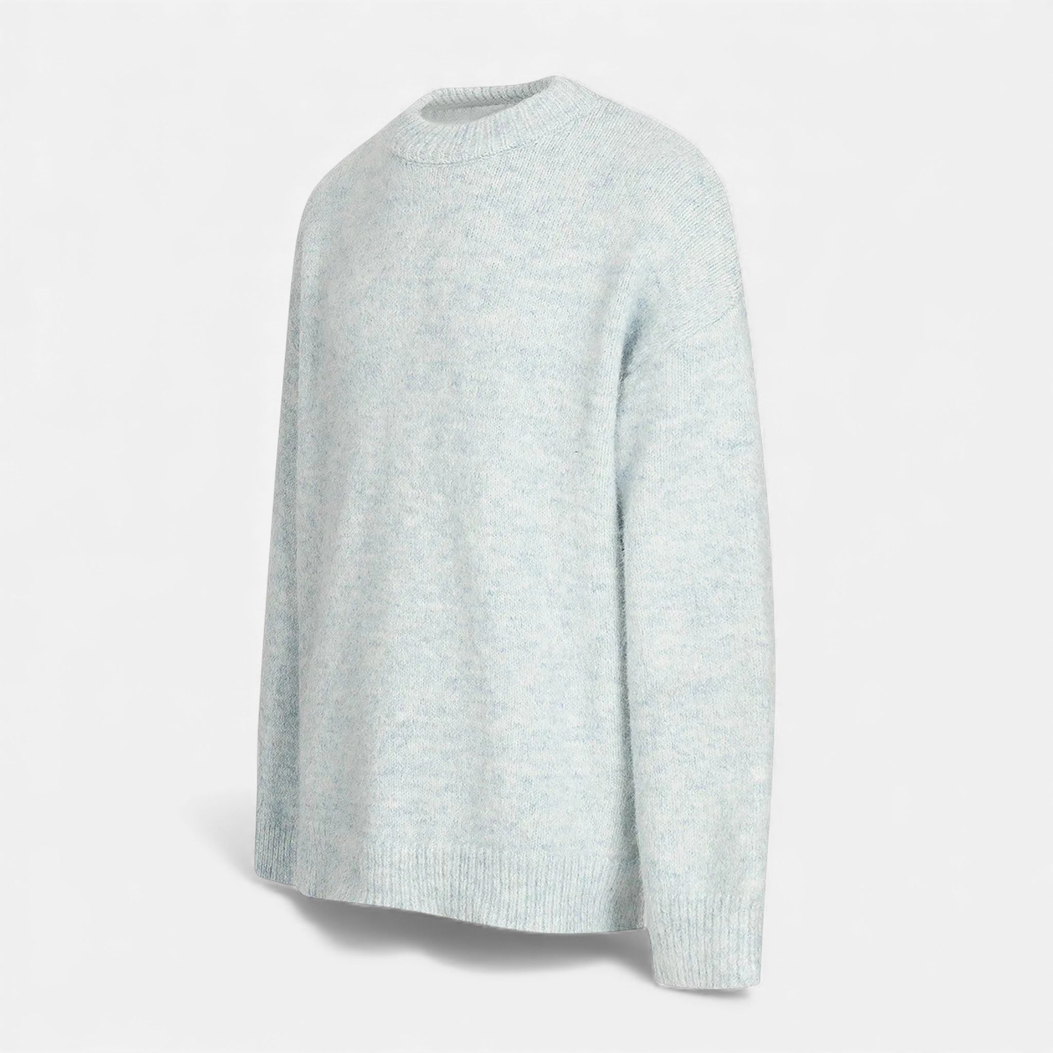 Men’s Wool-Effect Crew Neck Sweater