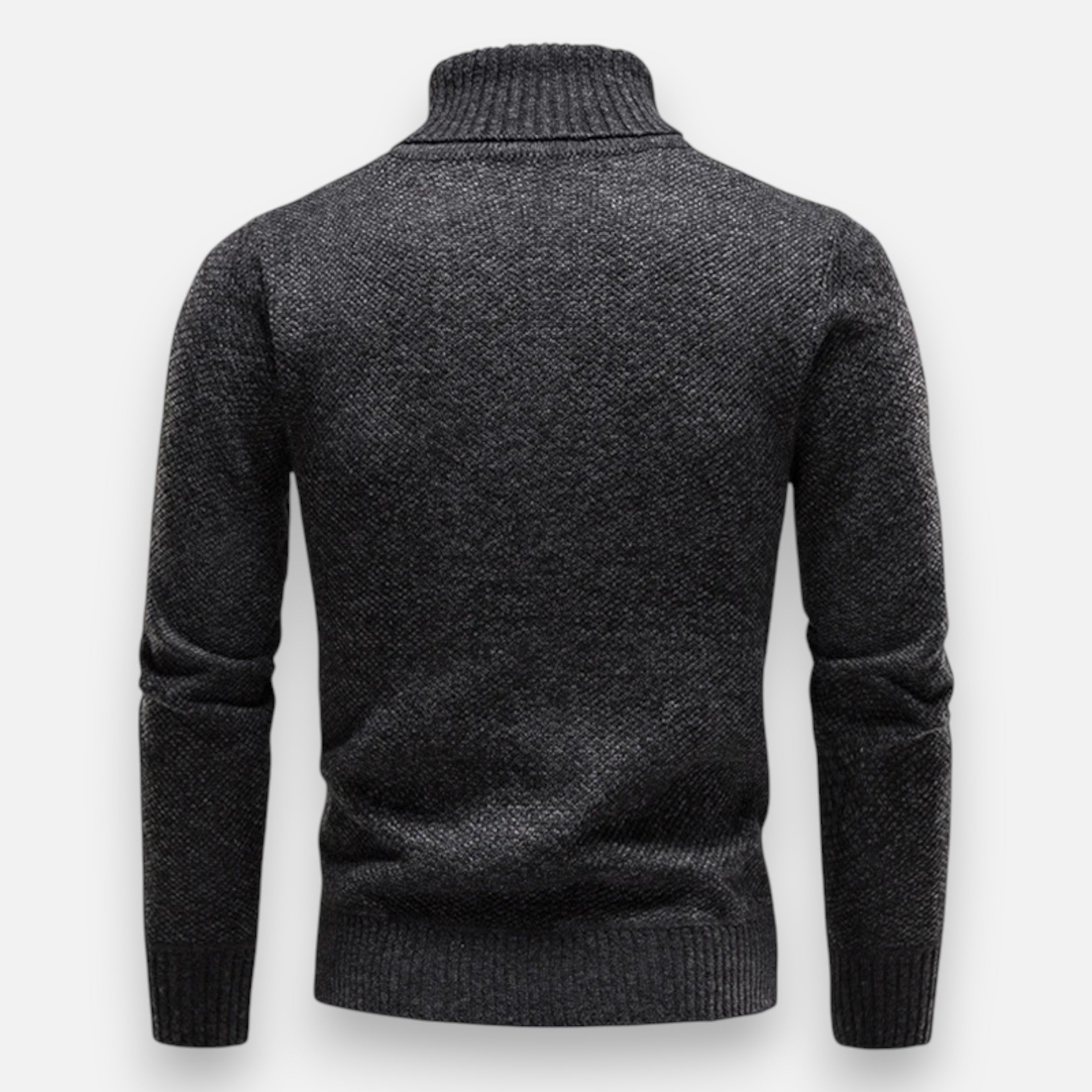 Knitted Turtleneck Sweater – Thick Winter Warmth
