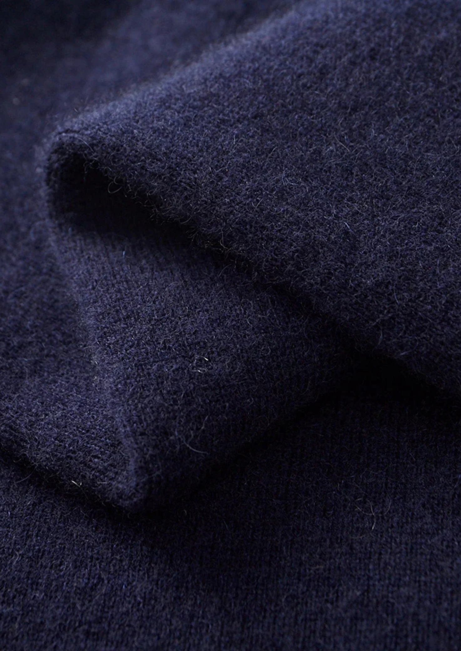 Merino wool polo cardigan