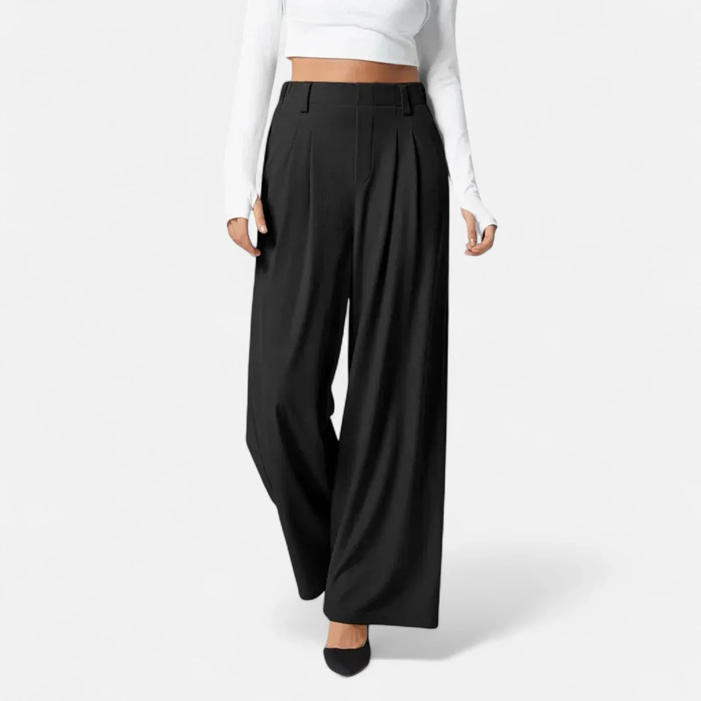 Women’s High-Waisted Wide-Leg Palazzo Pants