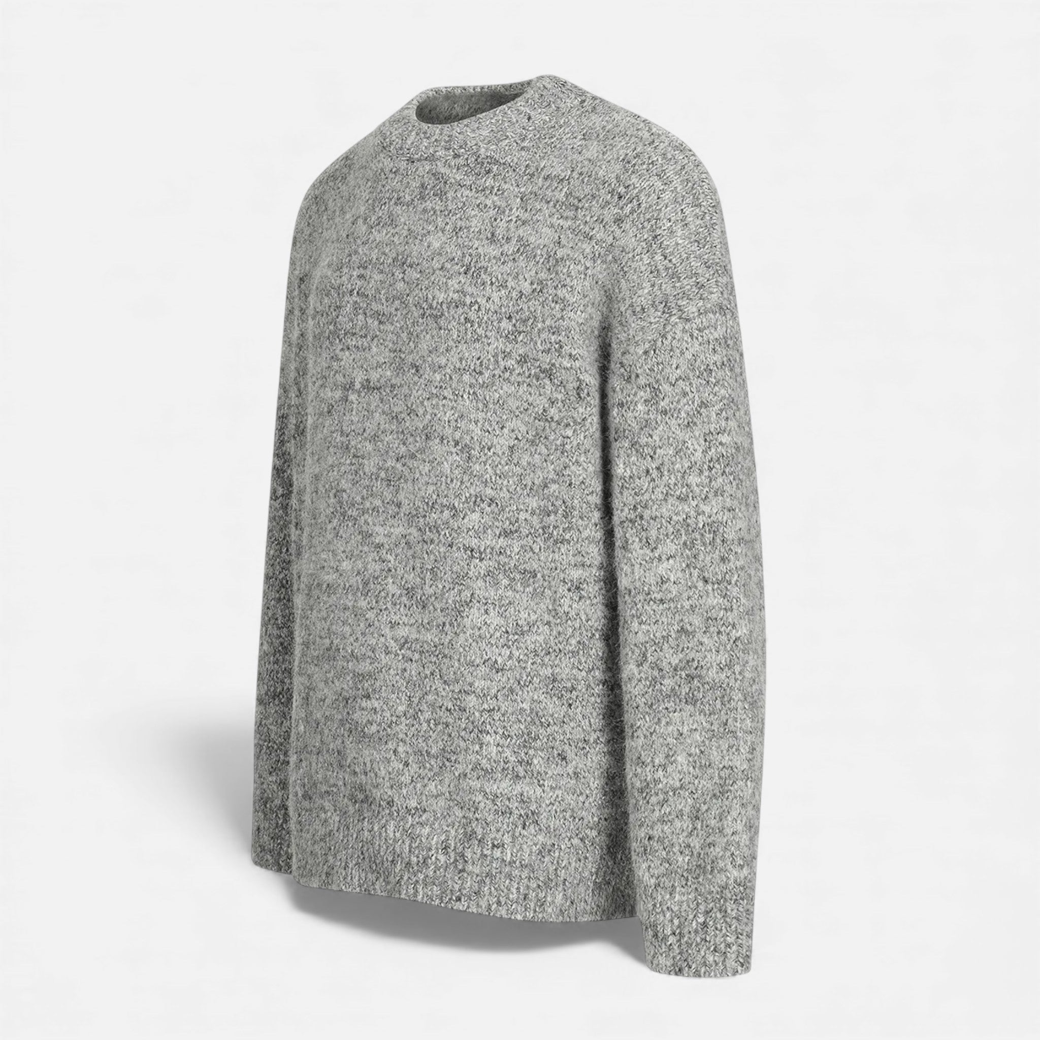 Men’s Wool-Effect Crew Neck Sweater