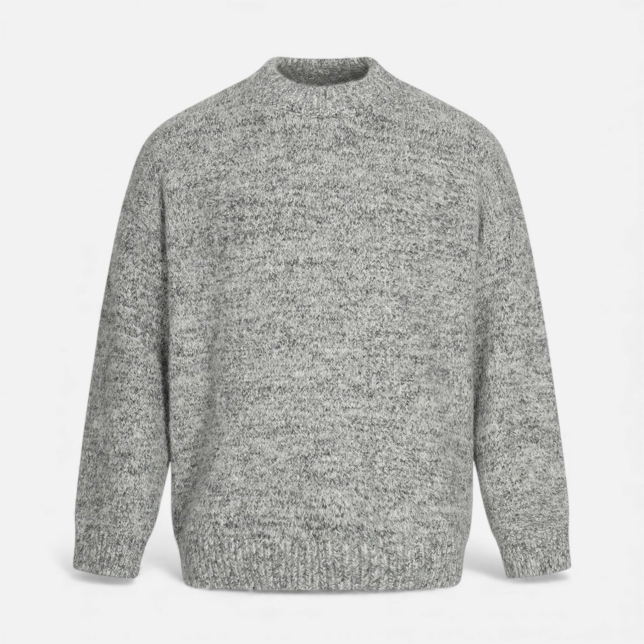 Men’s Wool-Effect Crew Neck Sweater