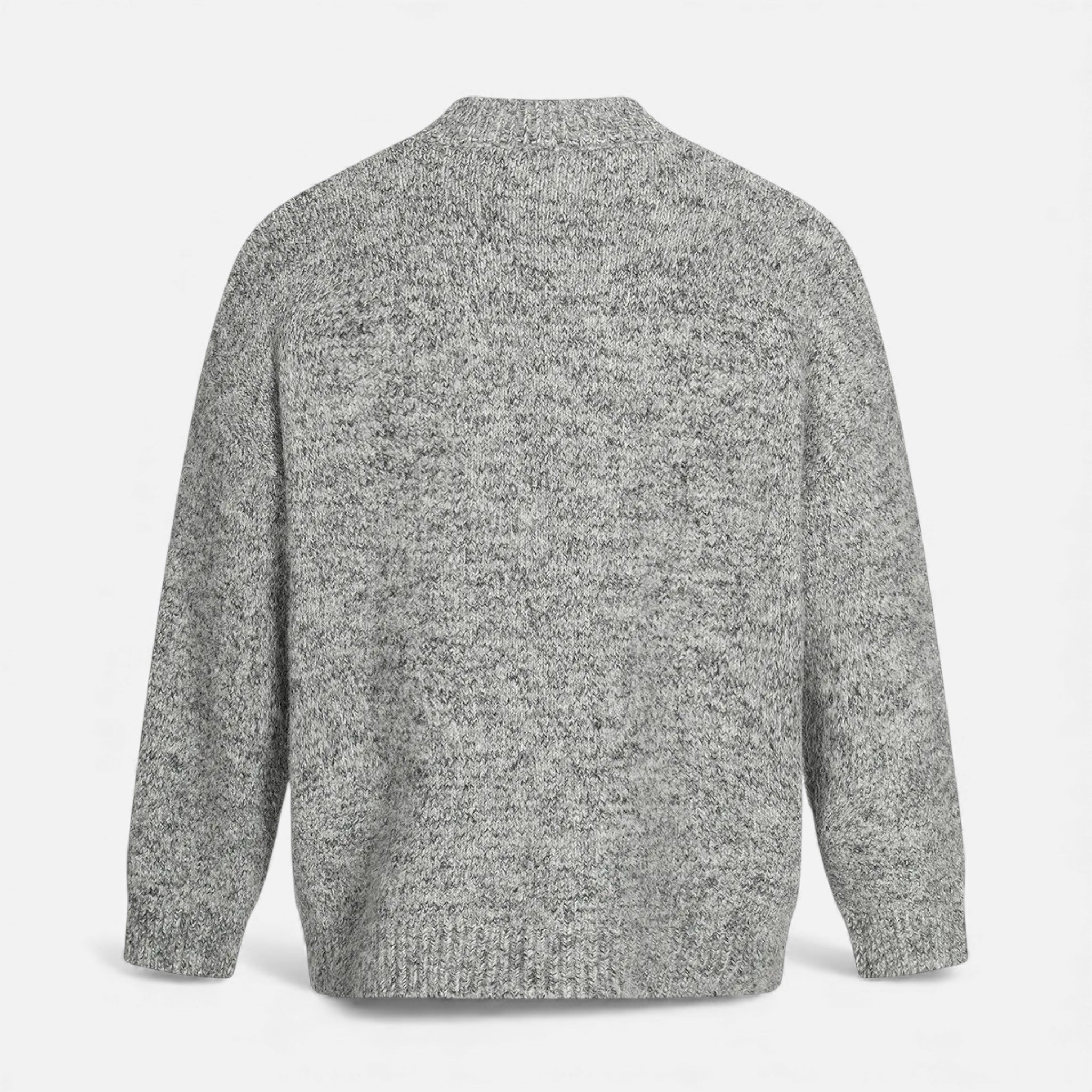 Men’s Wool-Effect Crew Neck Sweater