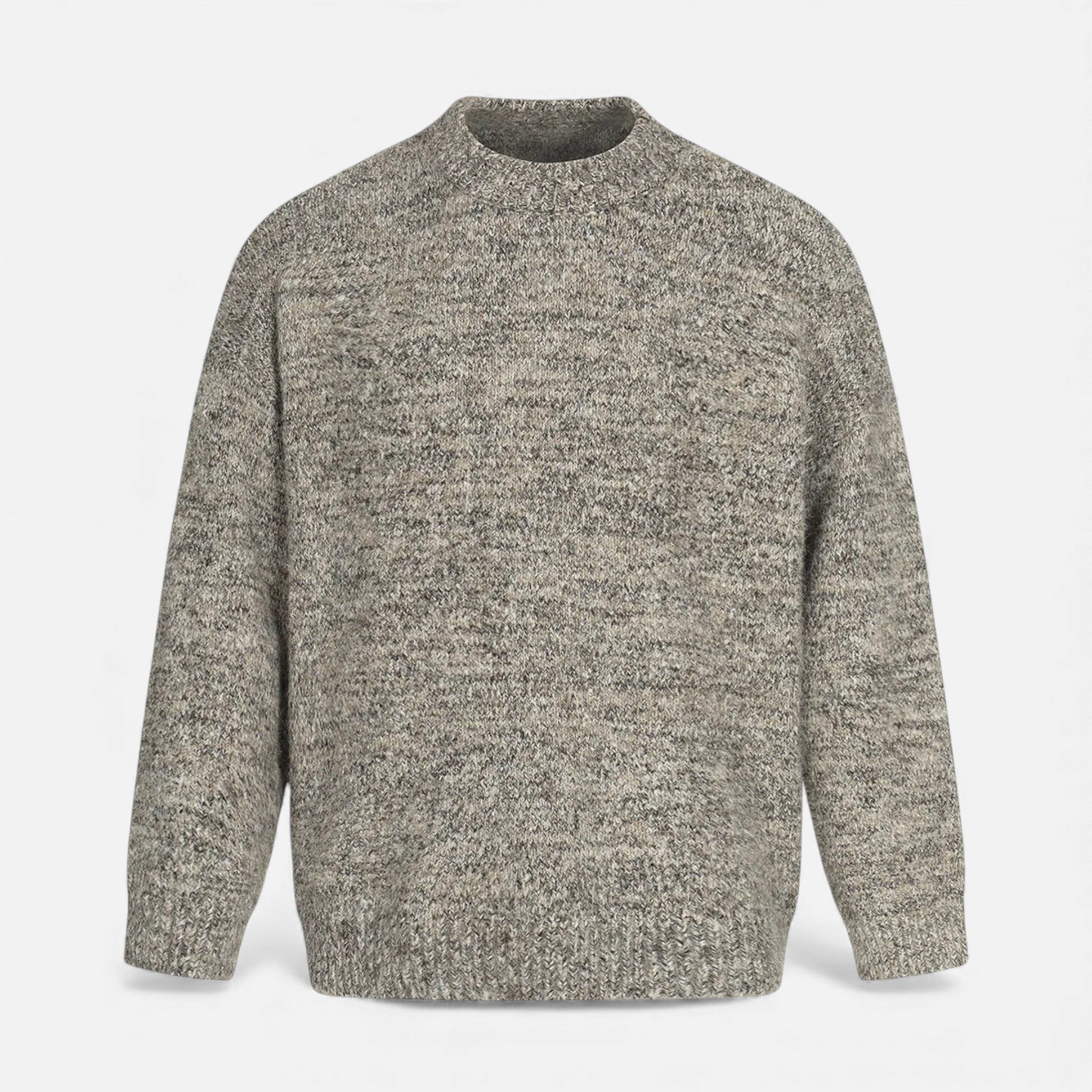 Men’s Wool-Effect Crew Neck Sweater