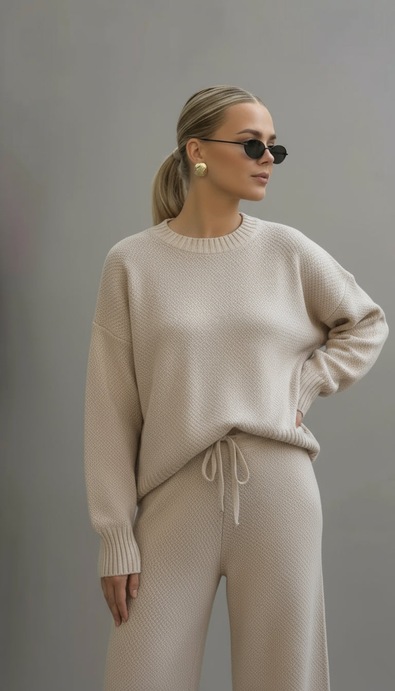 Women's Set: Autumn Sweater and Pants
