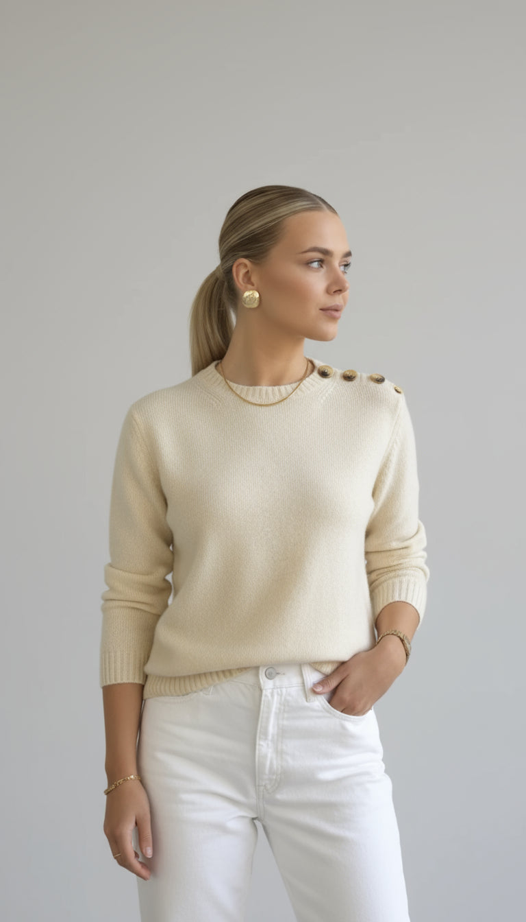 RIbbed knit sweater