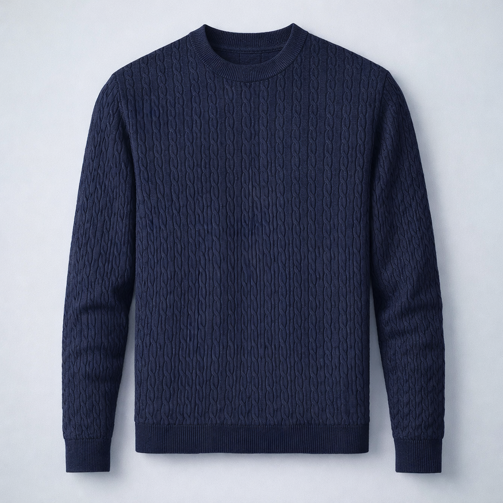 Textured Knit Sweater