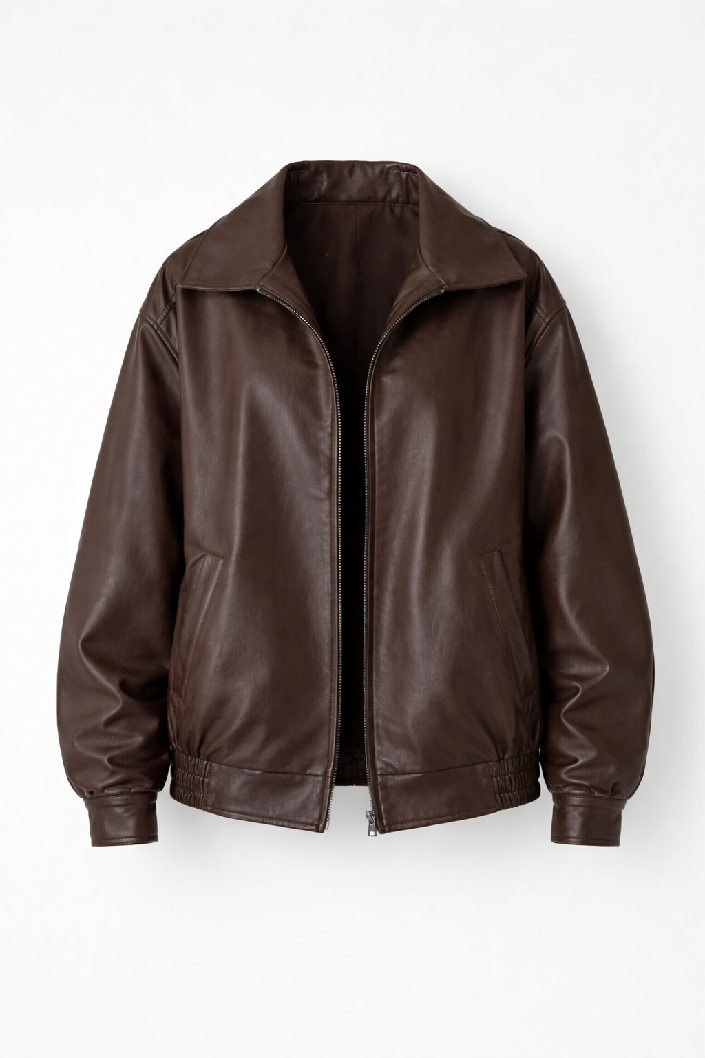 Blouson Similicuir Vintage Oversize Urbain