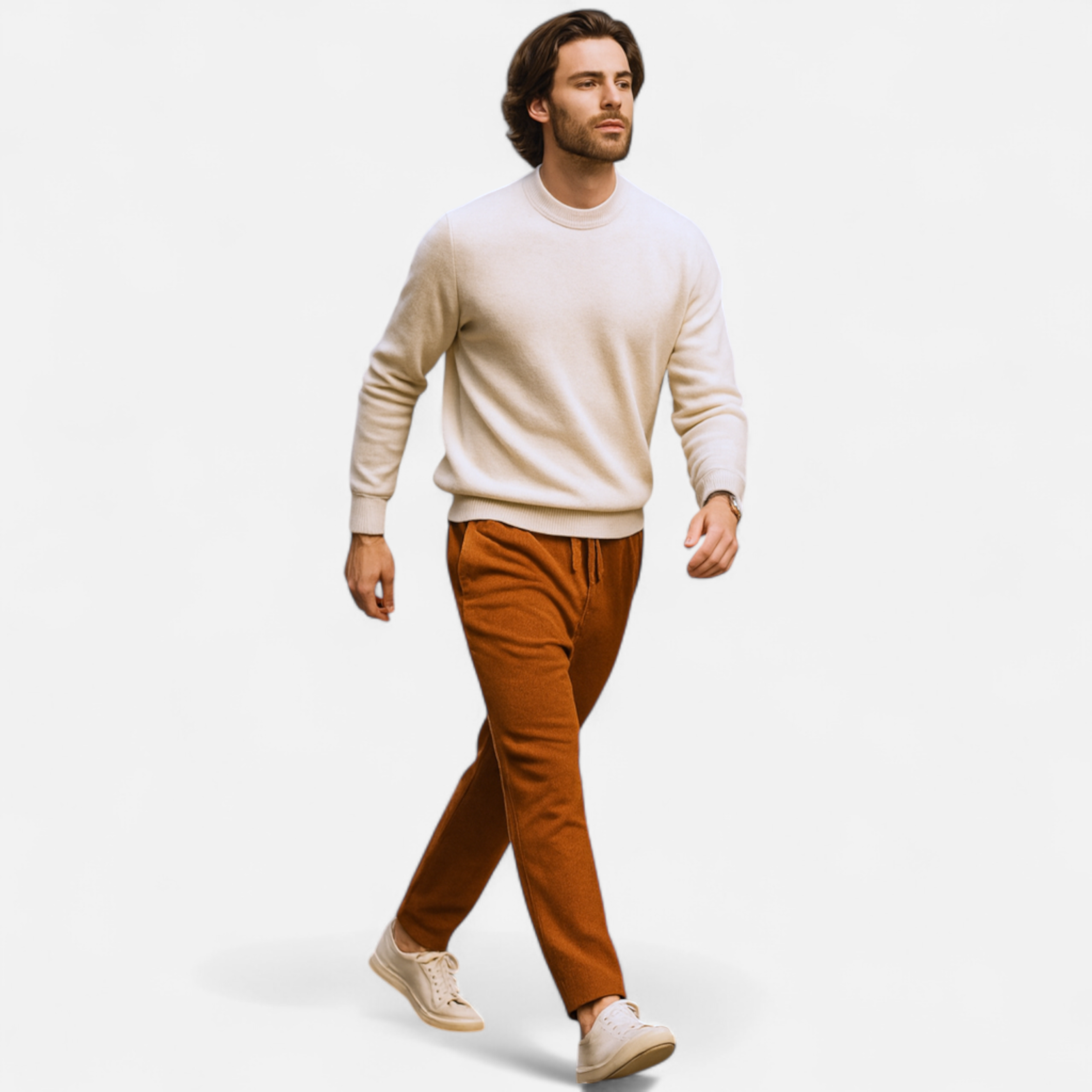 Men’s Merino Wool Knitted Trousers