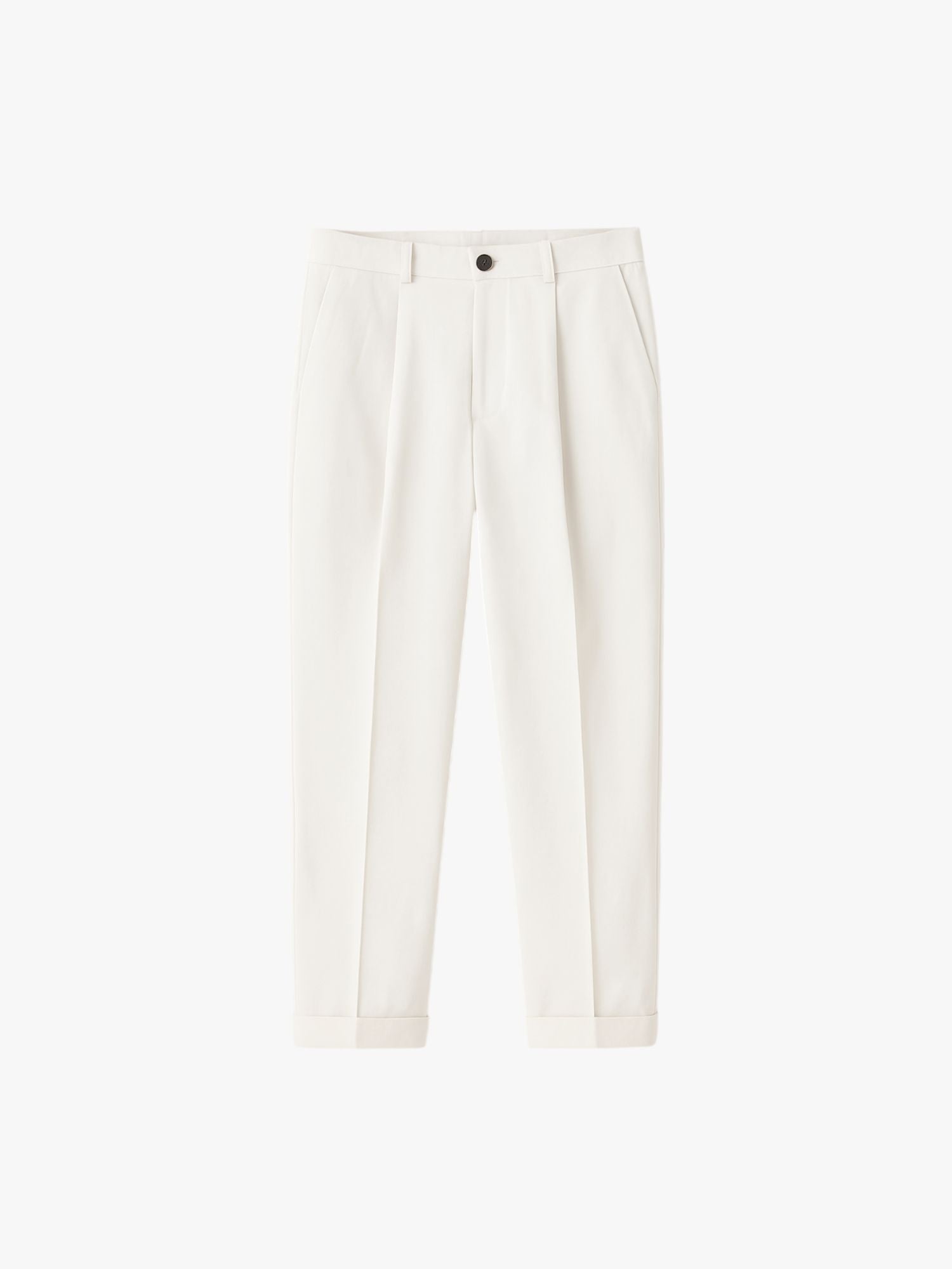 Pleated Chino Pants