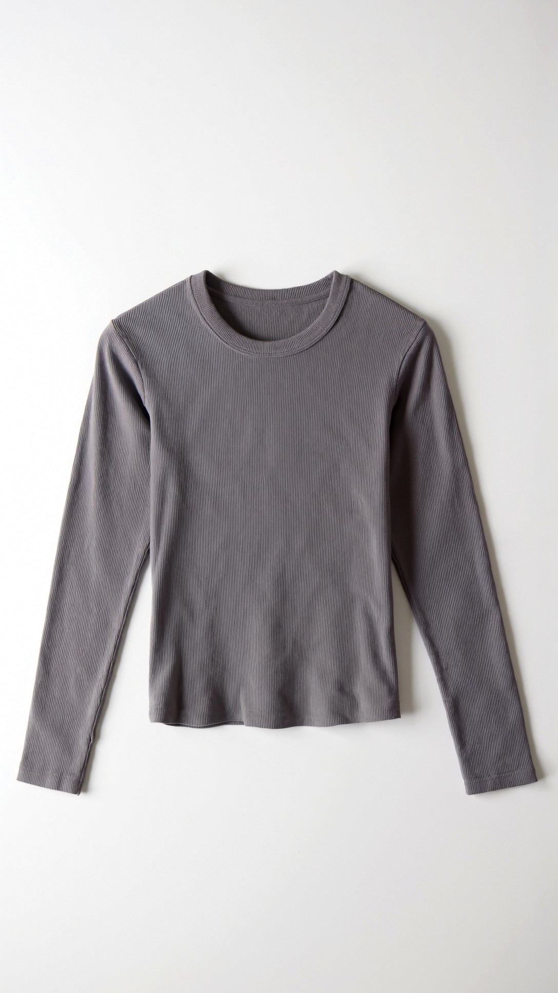 Ribbed Long Sleeve Top