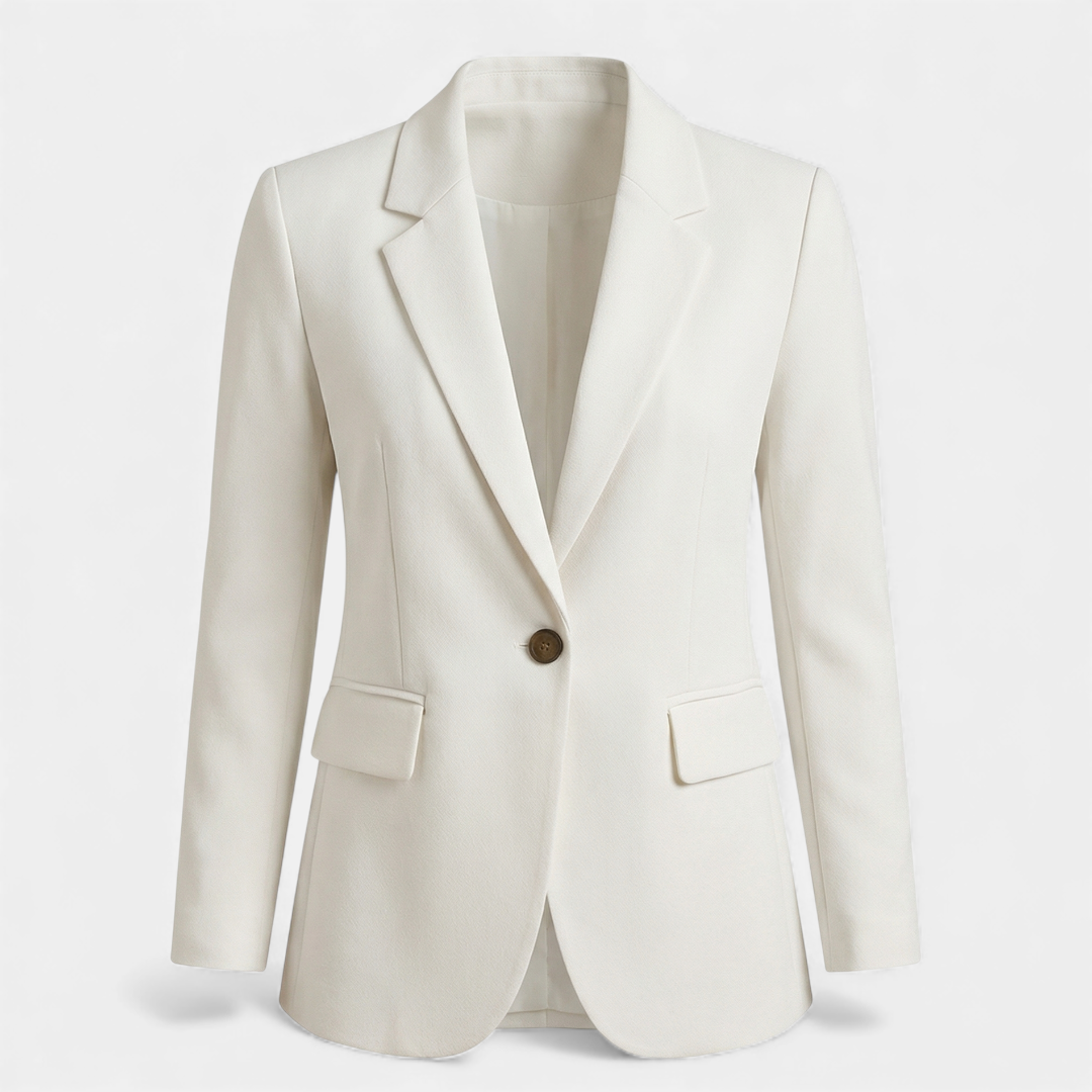 Tailored Single Button Blazer
