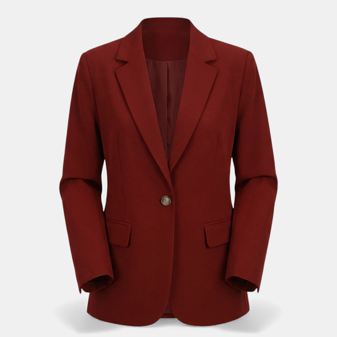 Tailored Single Button Blazer
