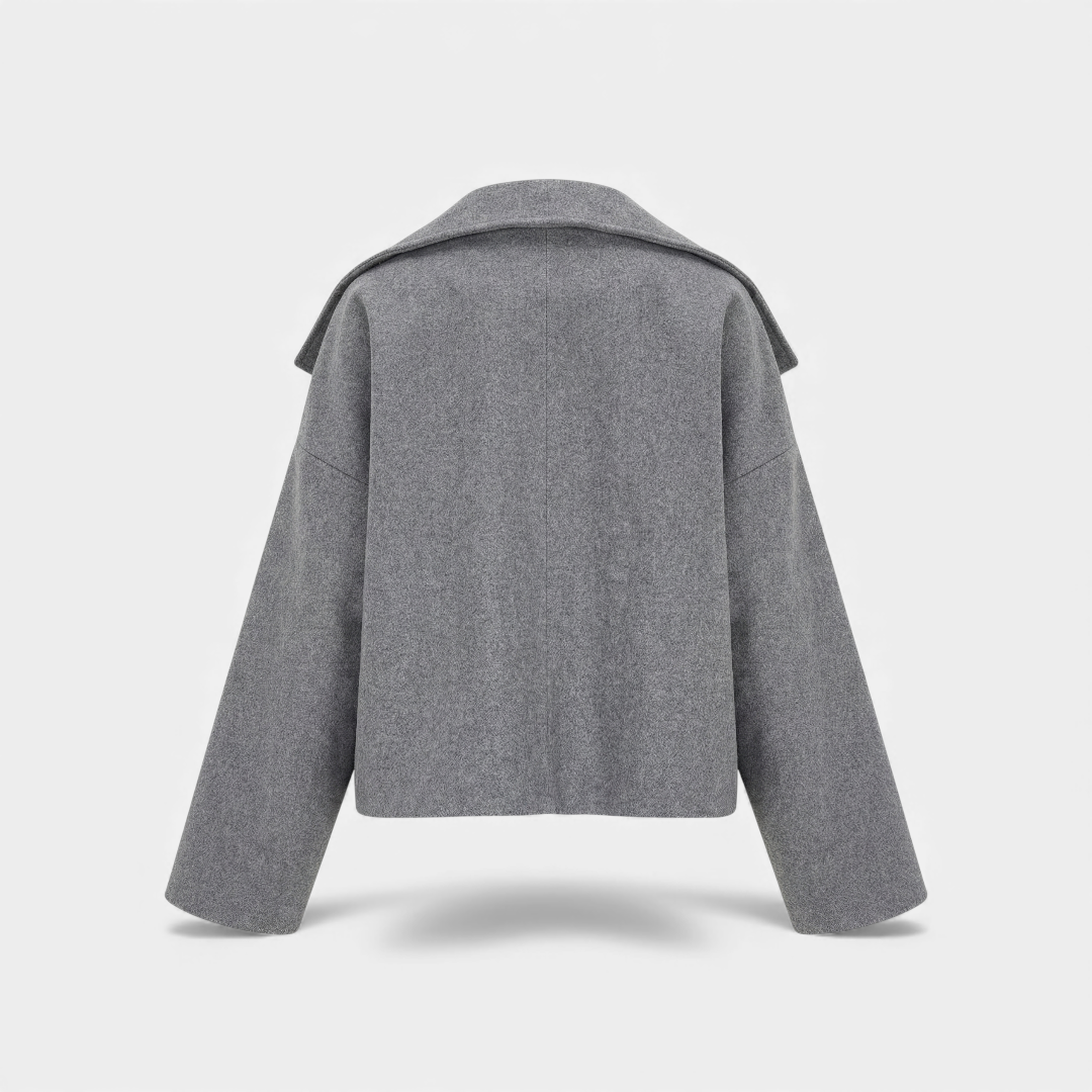 pea coat – double breasted front