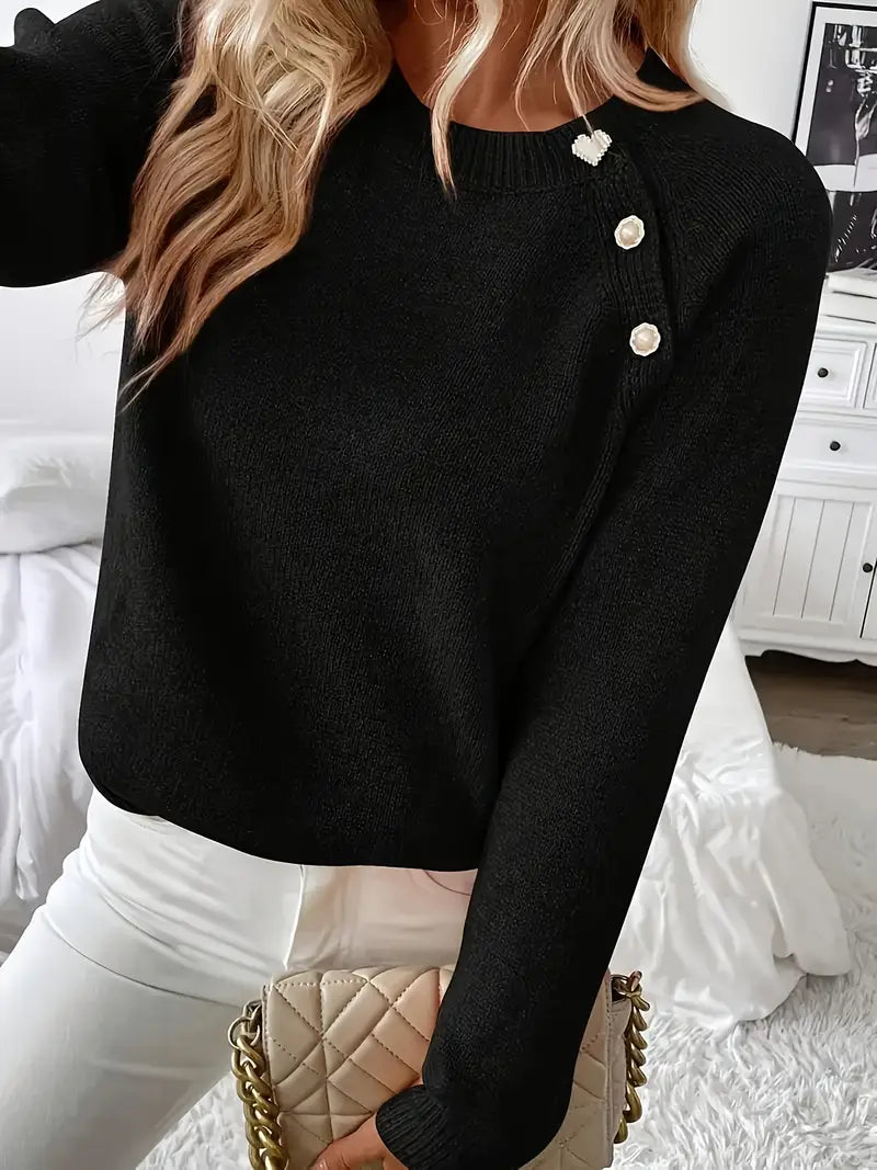 RIbbed knit sweater