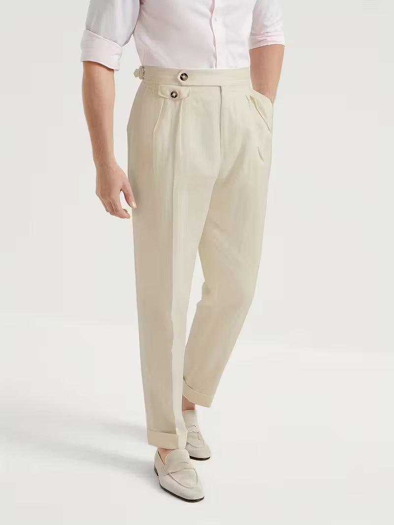 High-Waisted Trousers