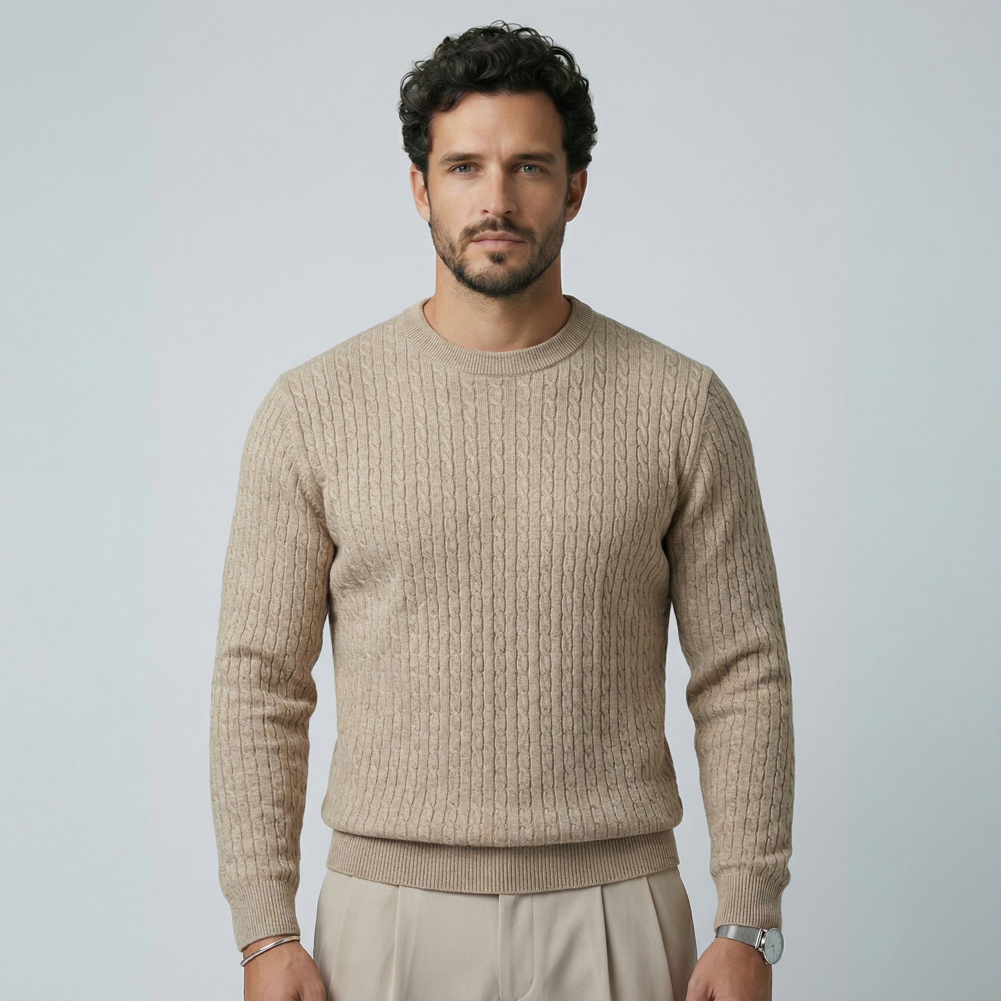 Textured Knit Sweater