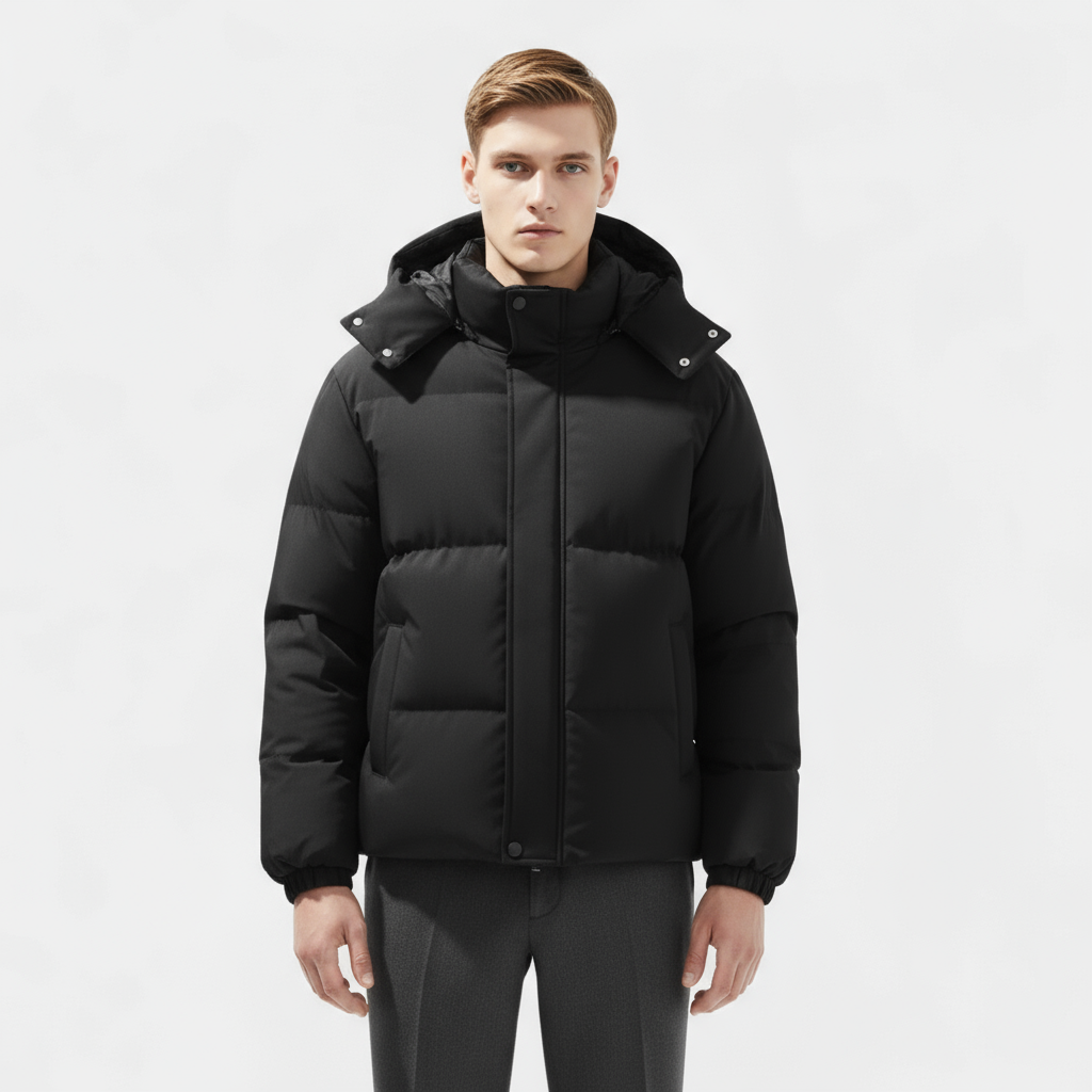 Men’s New Puffer Winter Jacket Parka
