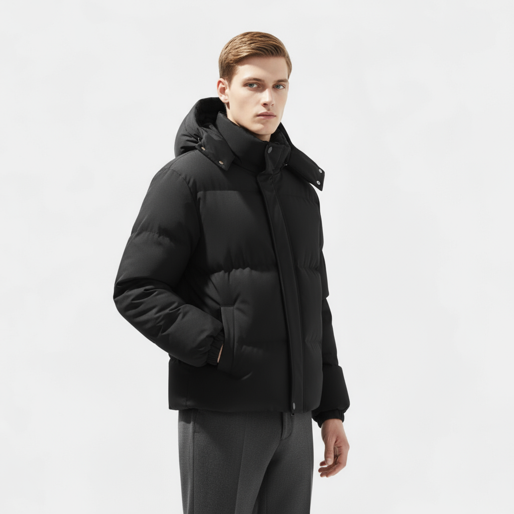 Men’s New Puffer Winter Jacket Parka