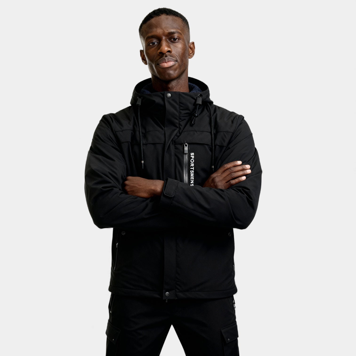 Men’s Insulated Ski Winter Jacket – Fur Hood