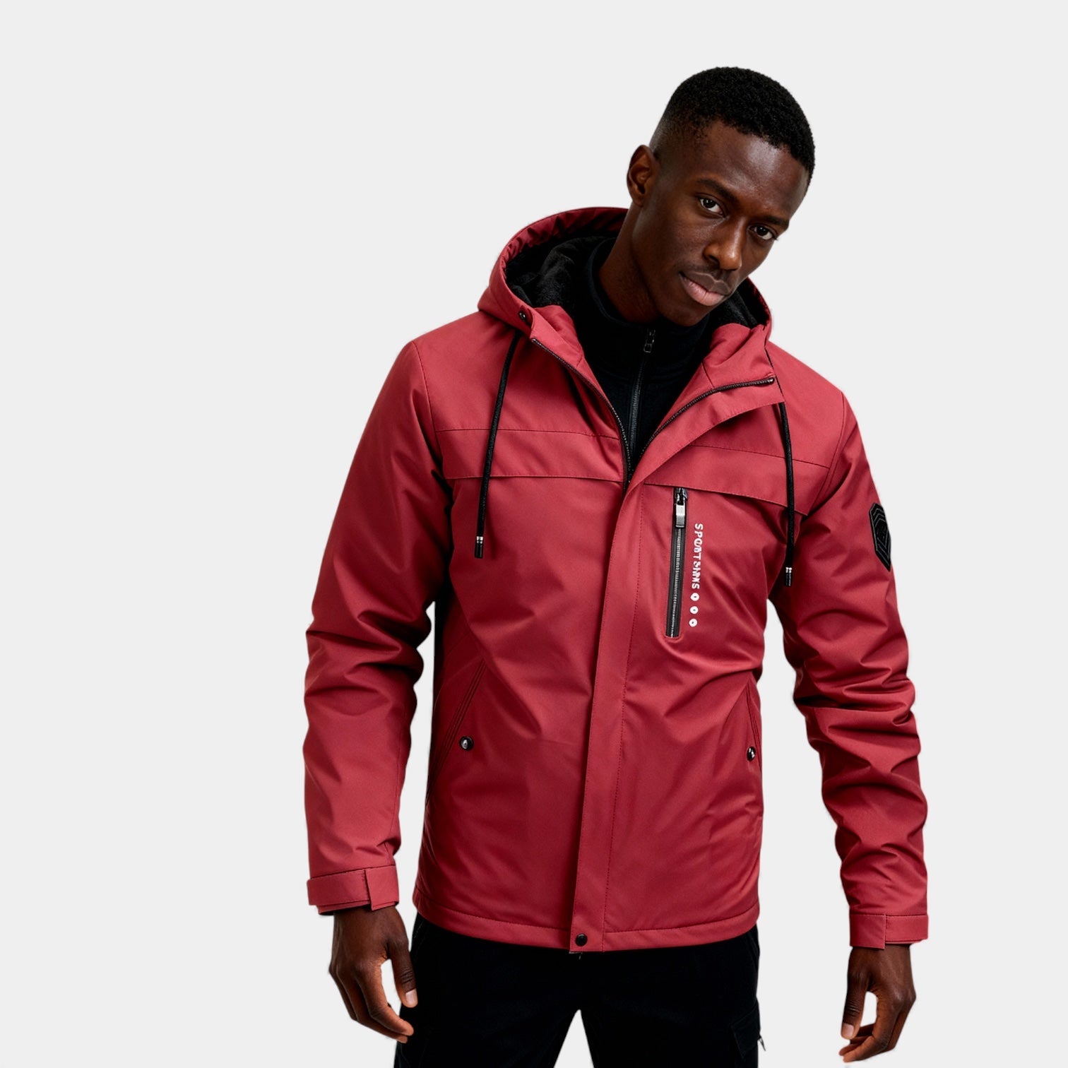 Men’s Insulated Ski Winter Jacket – Fur Hood