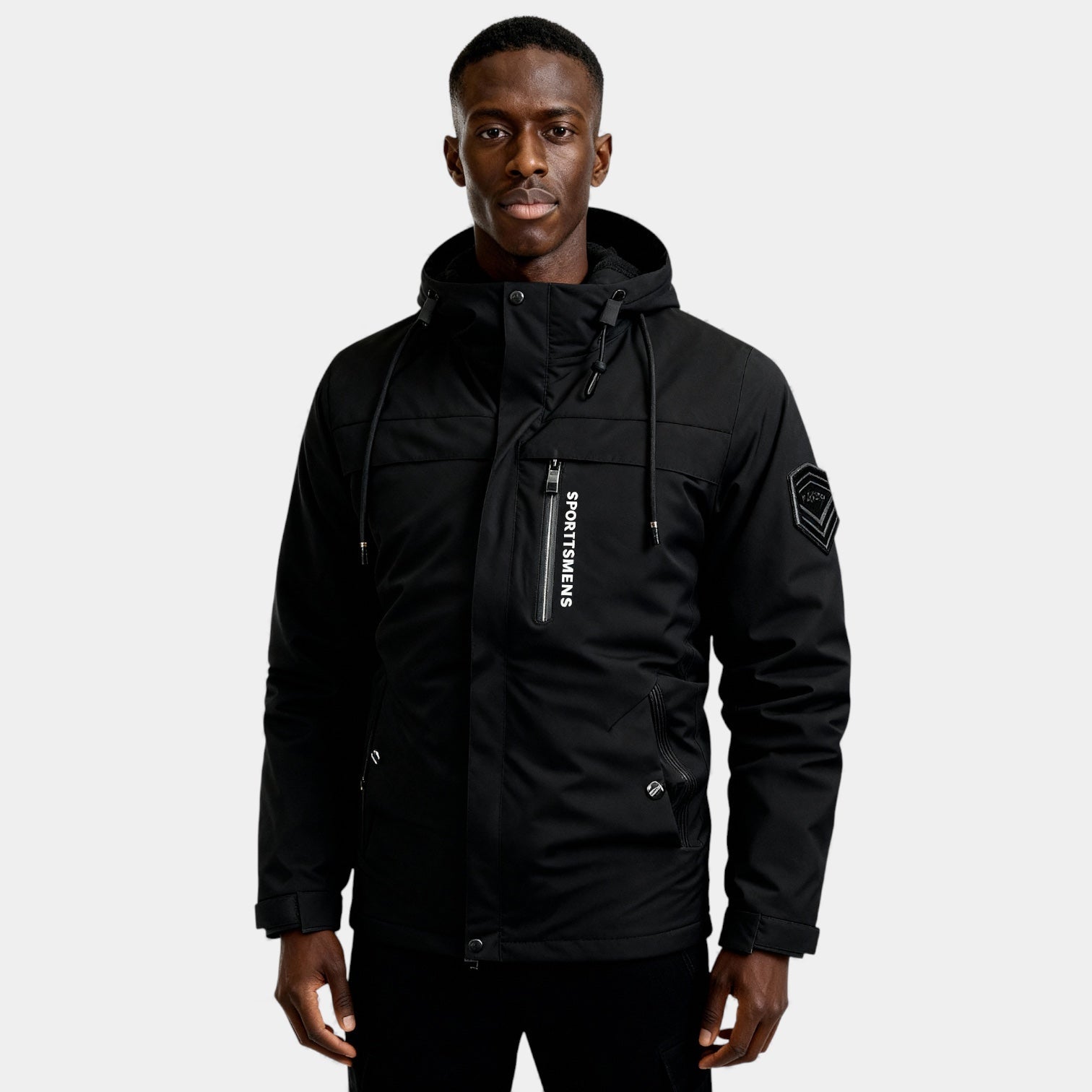 Men’s Insulated Ski Winter Jacket – Fur Hood