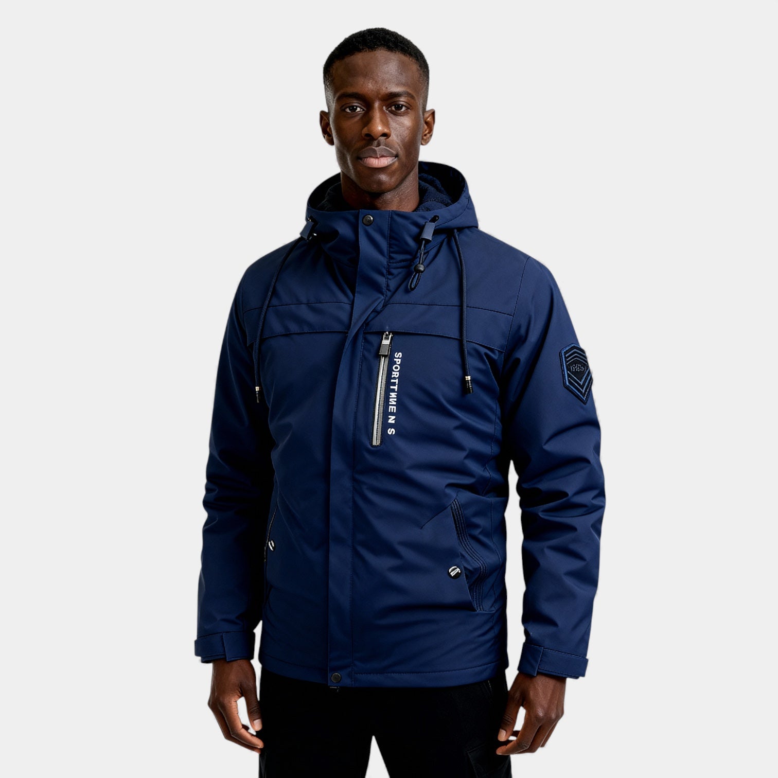 Men’s Insulated Ski Winter Jacket – Fur Hood