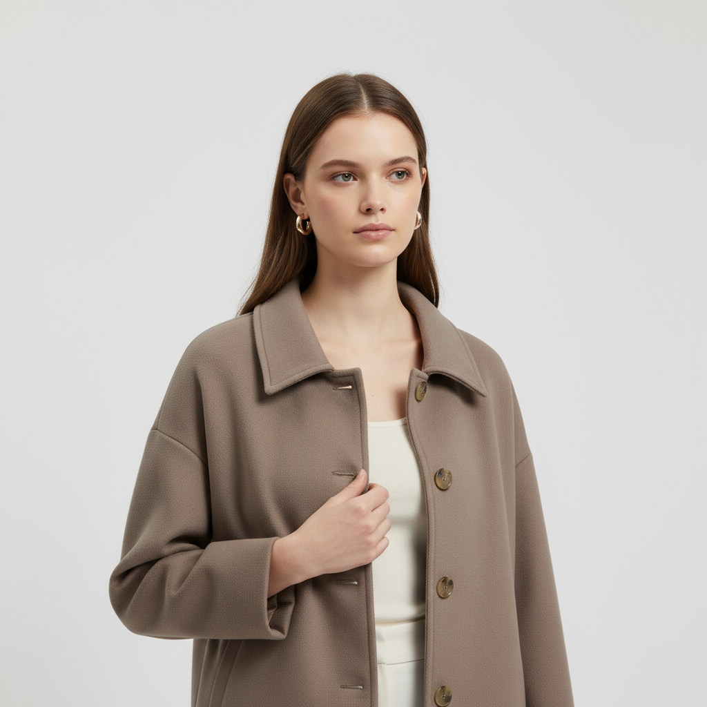 Women's Hip-Length Mini Coat