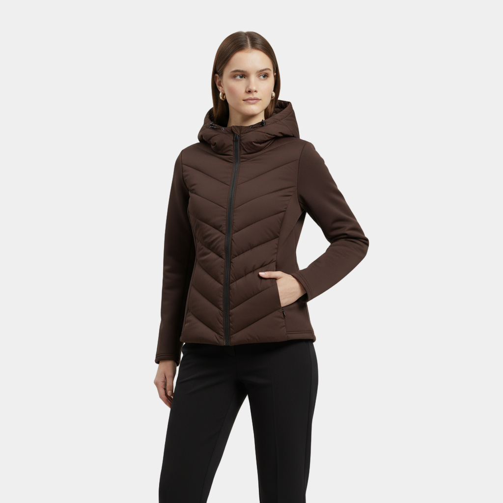 Quilted Windbreaker Jacket