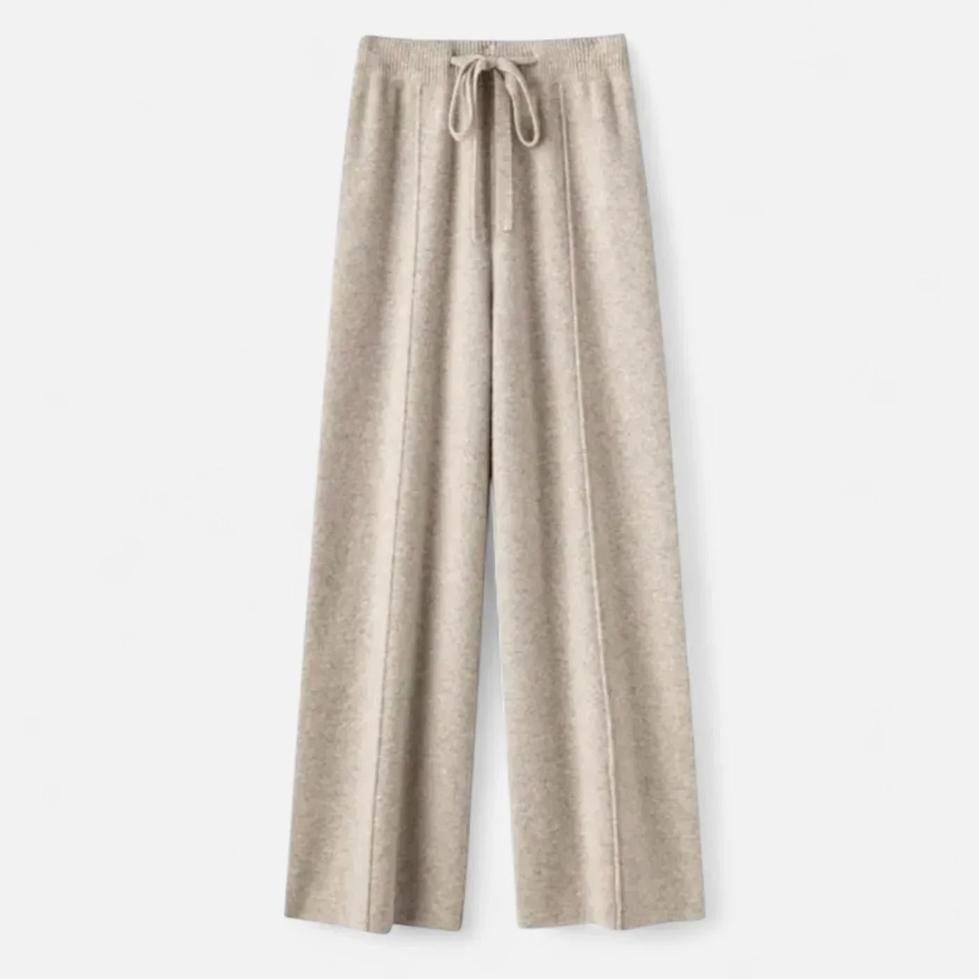 Women’s Wide-Leg Knit Wool Pants