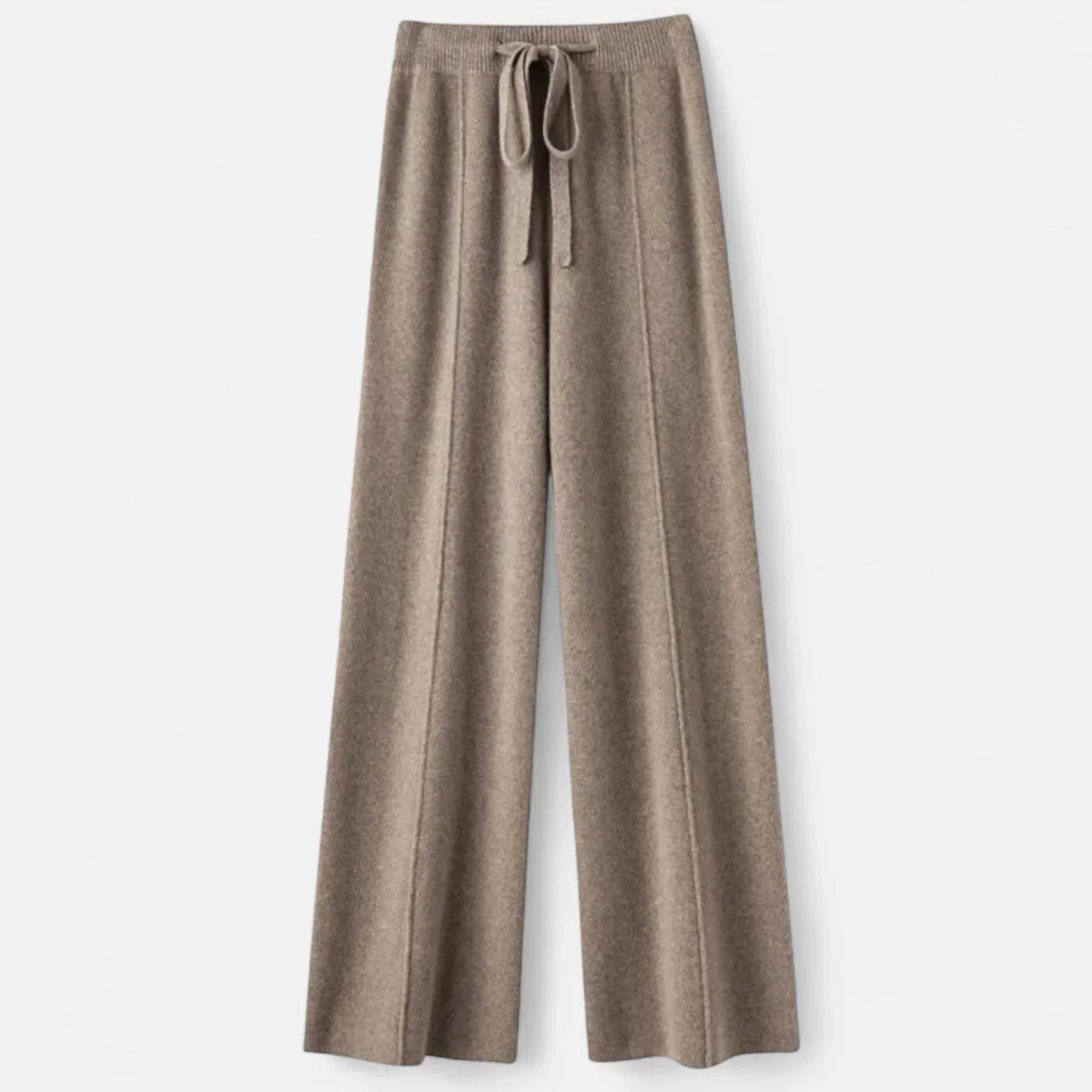 Women’s Wide-Leg Knit Wool Pants