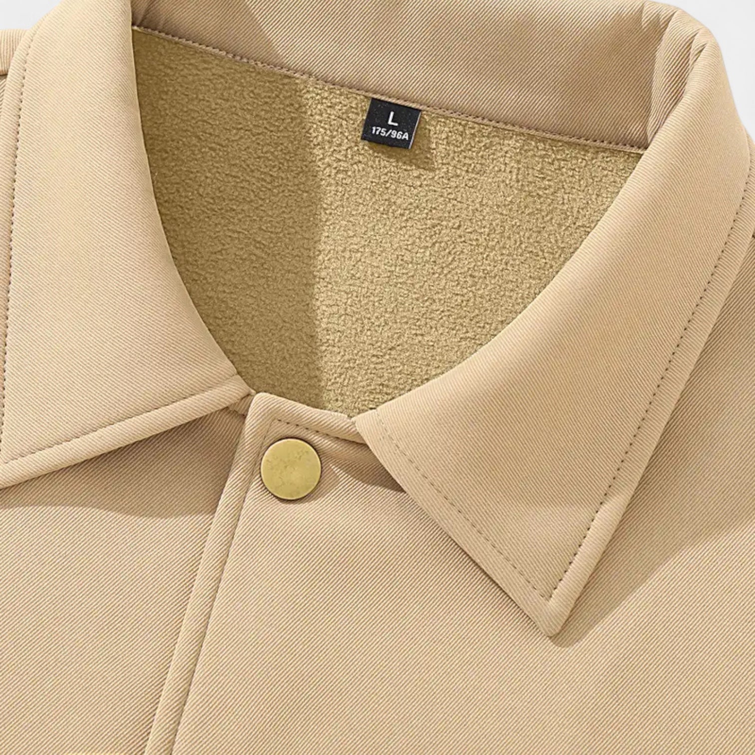 Men's Fleece Lined Harrington Jacket