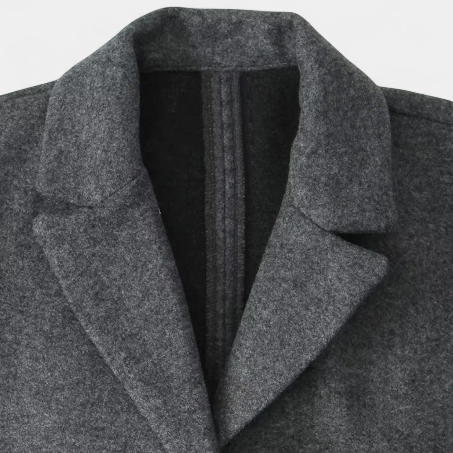 Women's Classy Wool One Piece Trench Coat