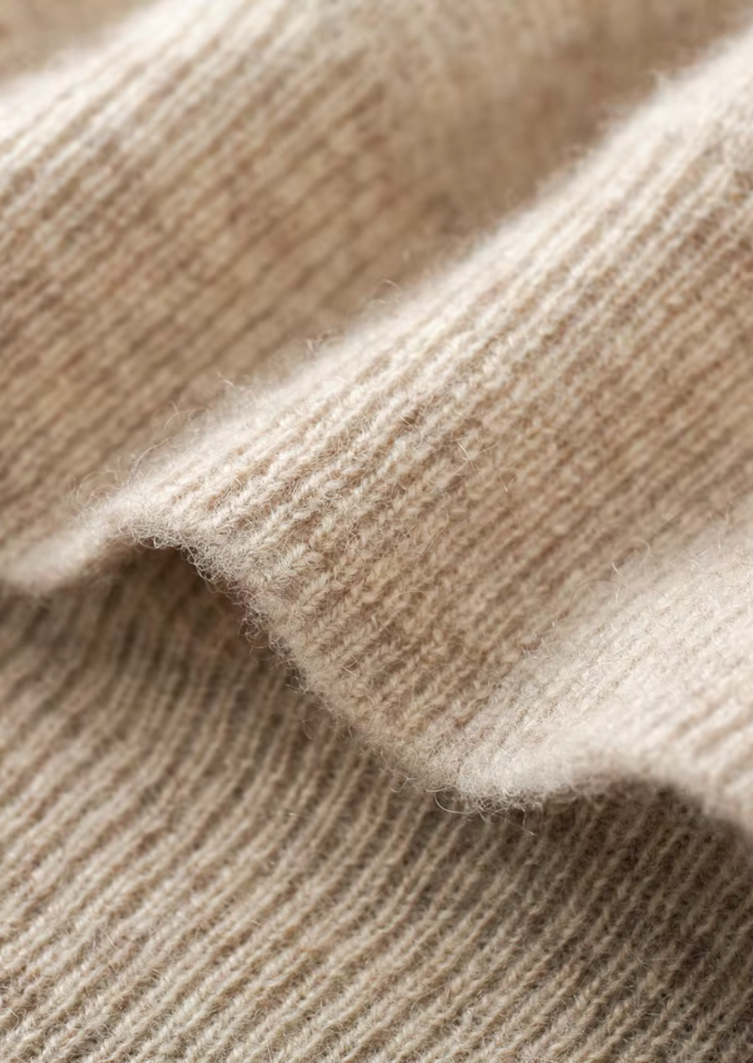 Merino Wool Zip Cardigan