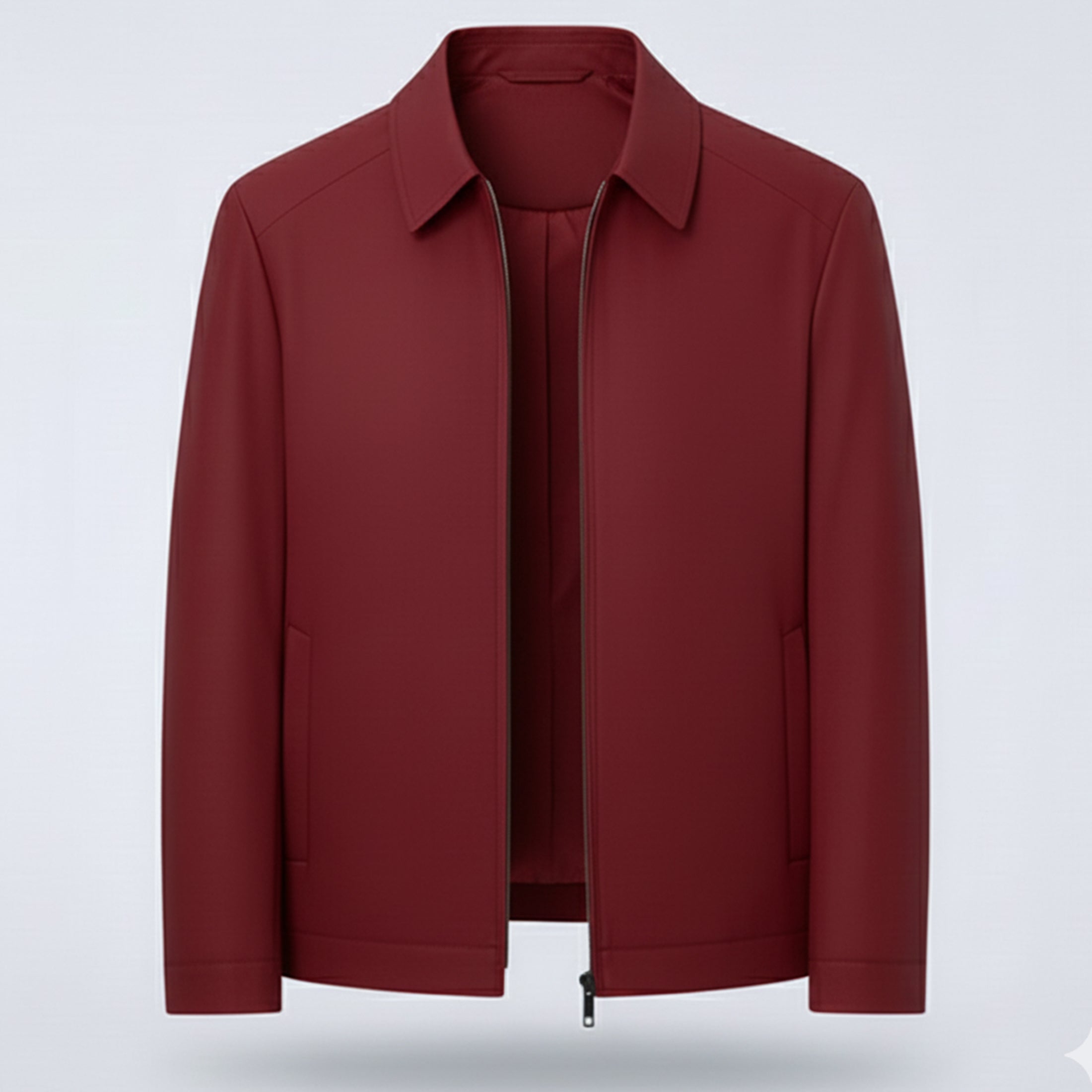 Men’s Casual Jacket – Modern Stand Collar