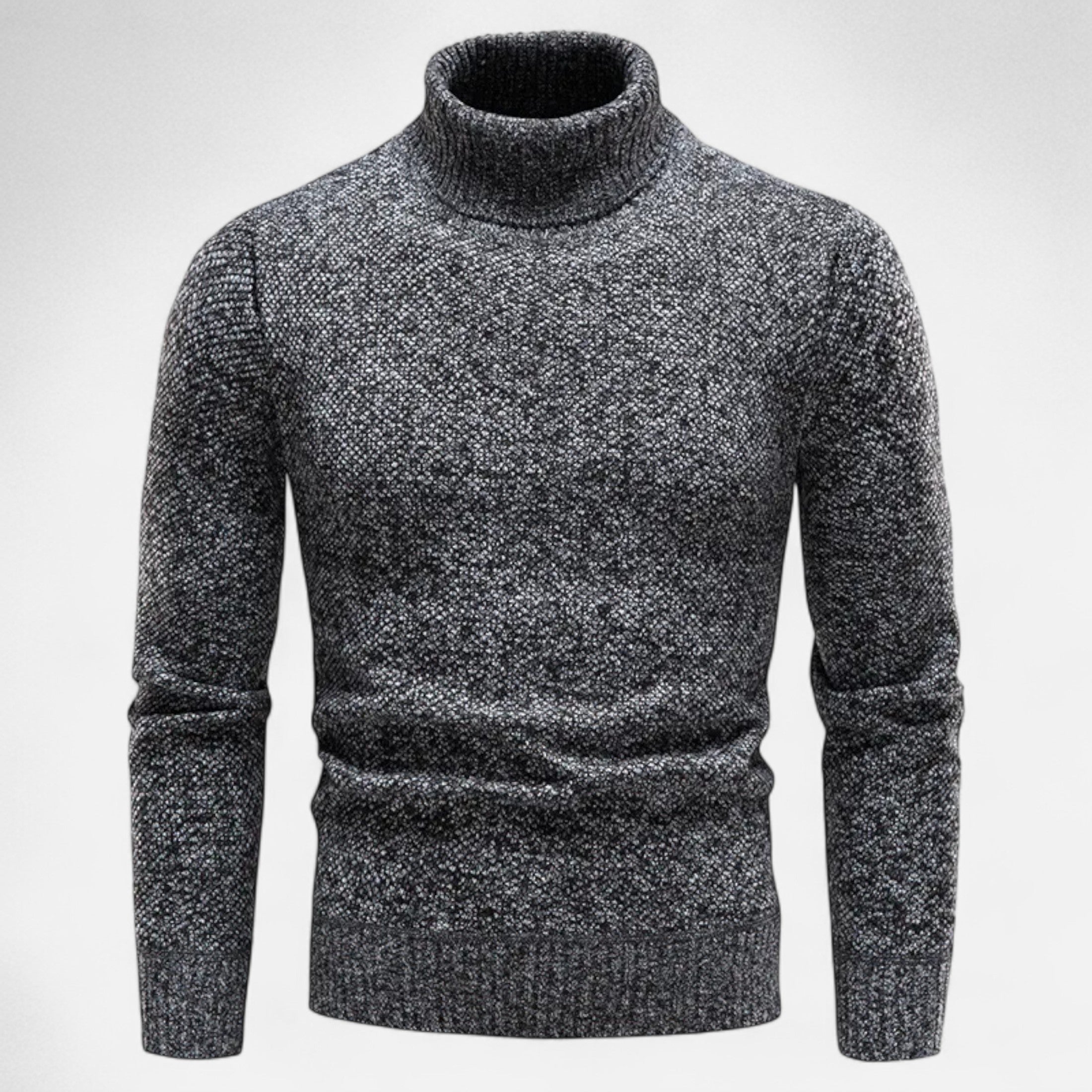 Knitted Turtleneck Sweater – Thick Winter Warmth