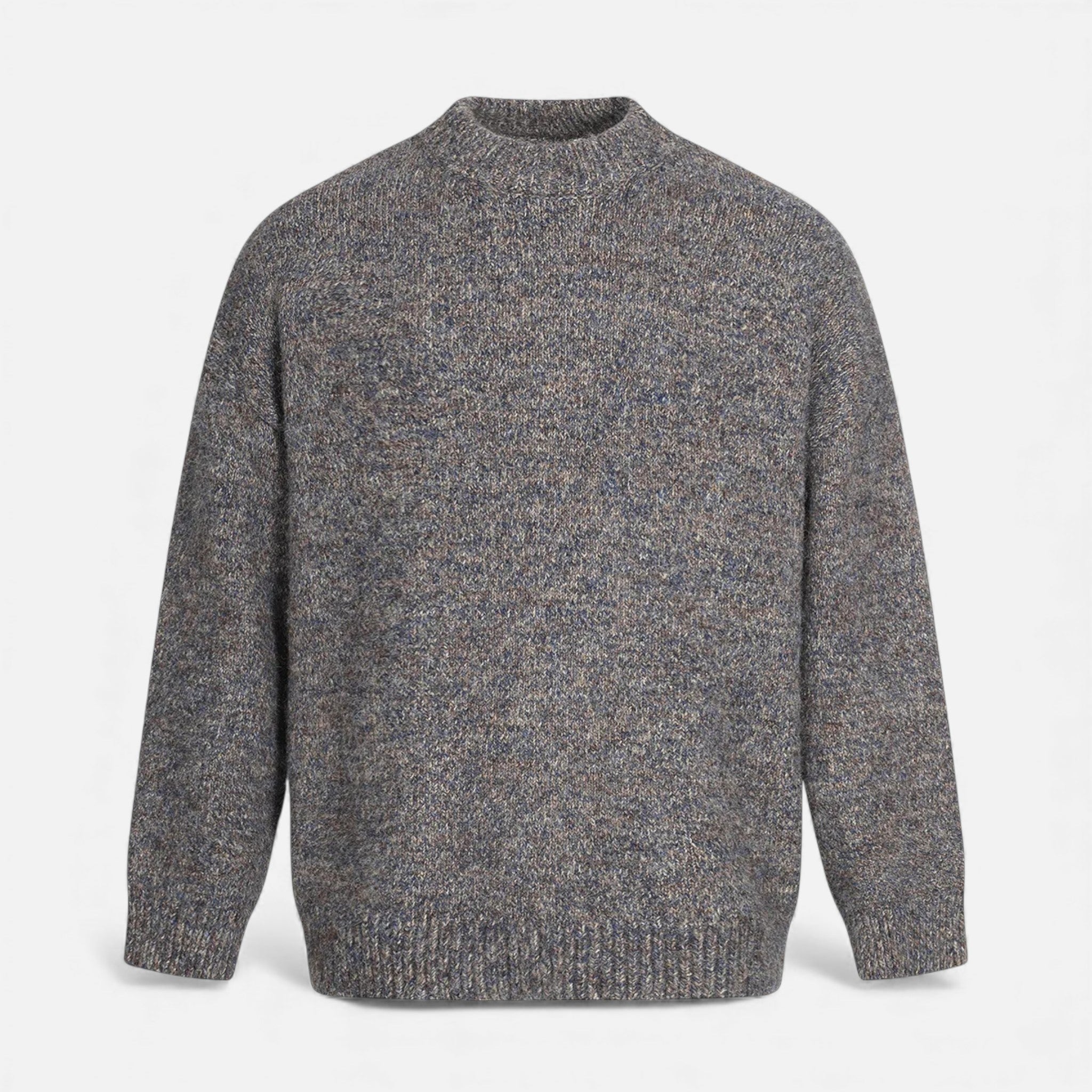 Men’s Wool-Effect Crew Neck Sweater