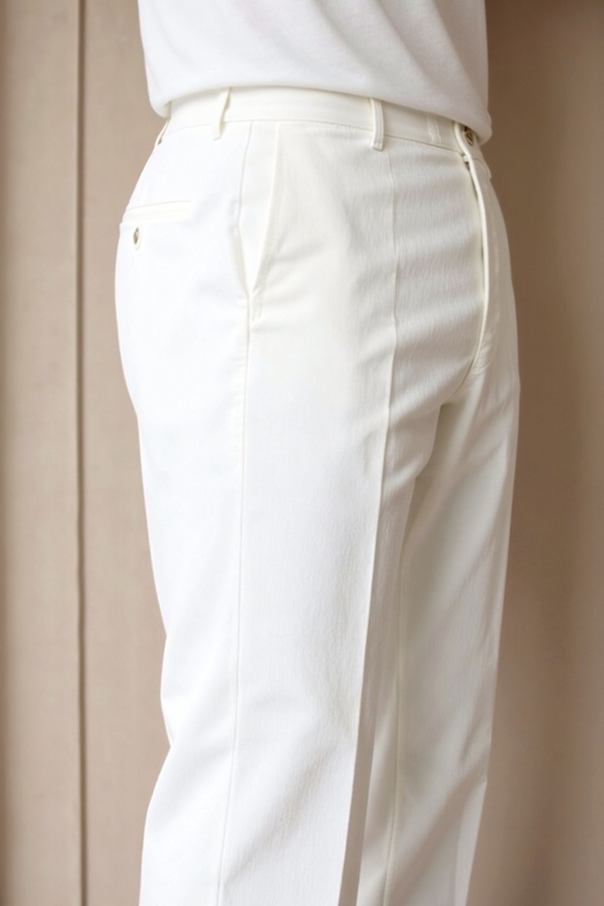 Regular Fit Chino Ankle Pants