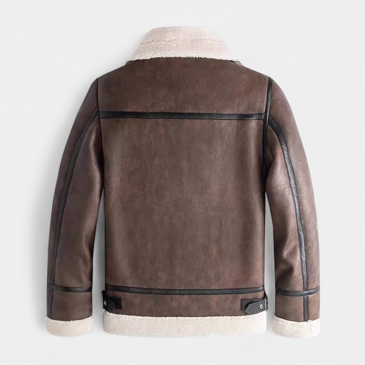 Men’s Leather Aviator Jacket