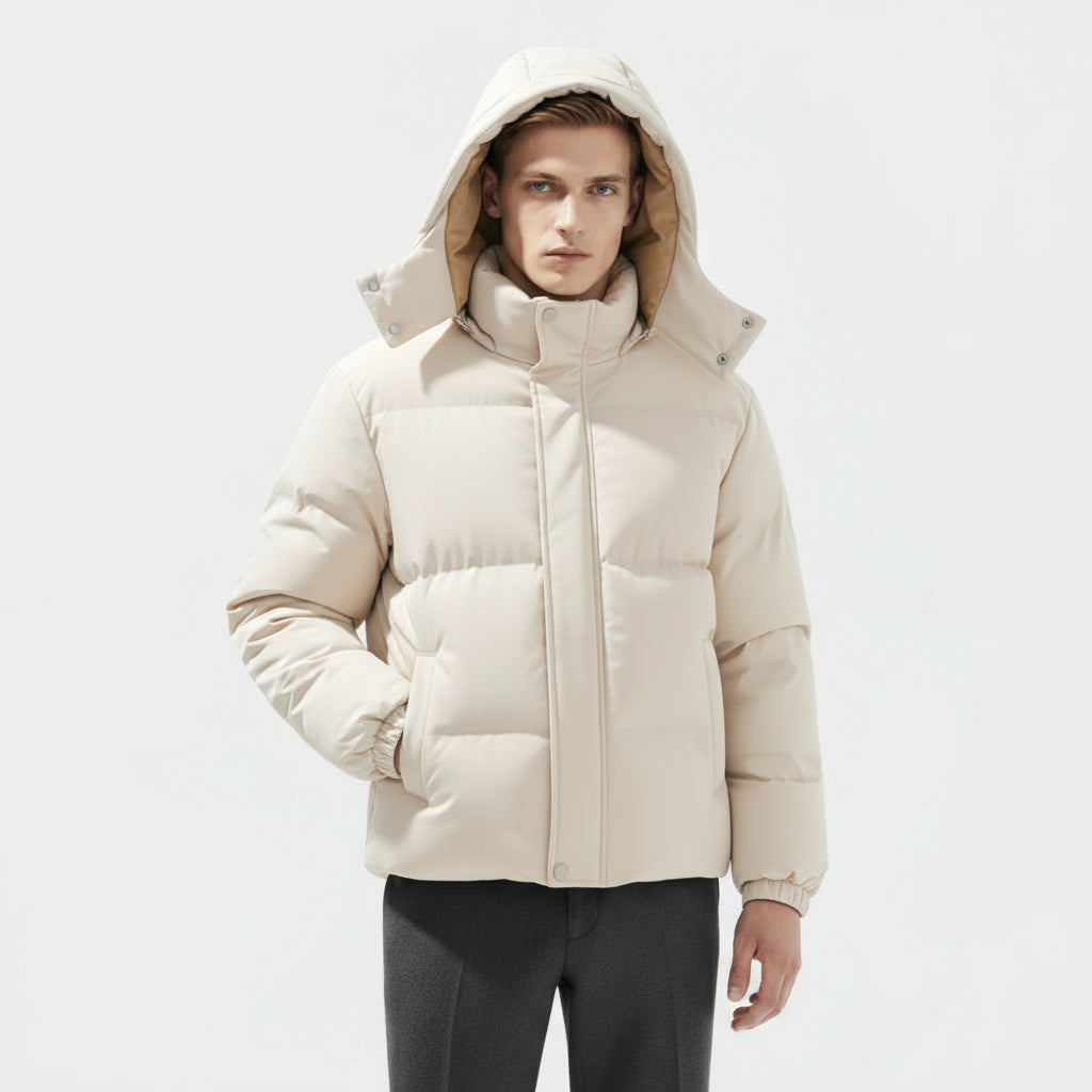 Men’s New Puffer Winter Jacket Parka