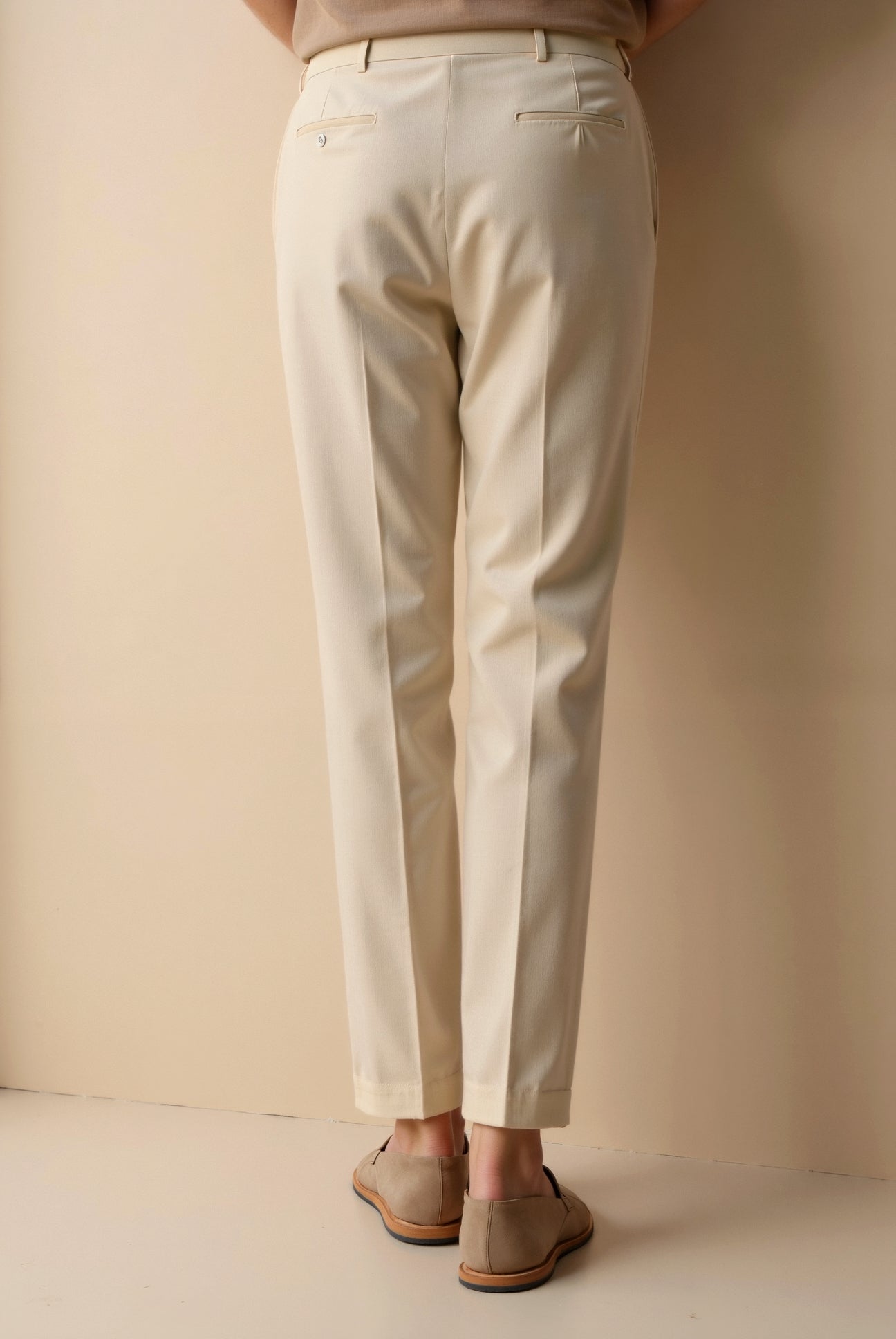 Regular Fit Chino Ankle Pants