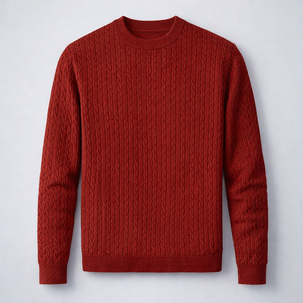 Textured Knit Sweater