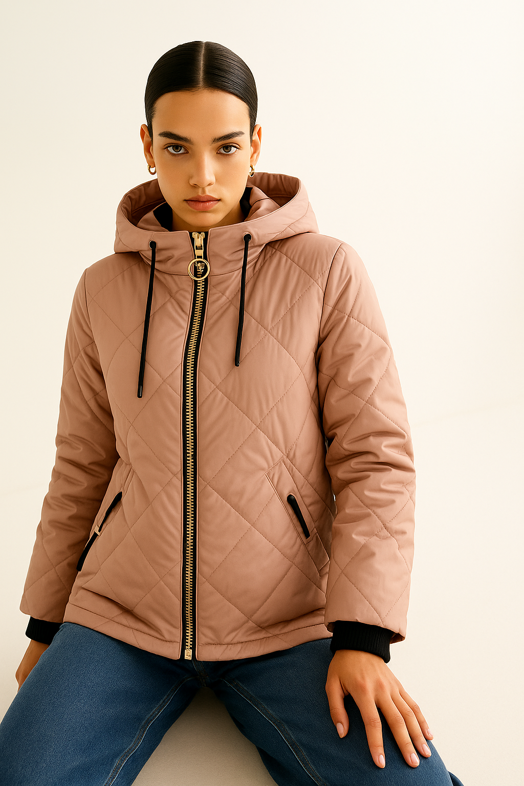 Stilren & Funktionell Varm Jacka