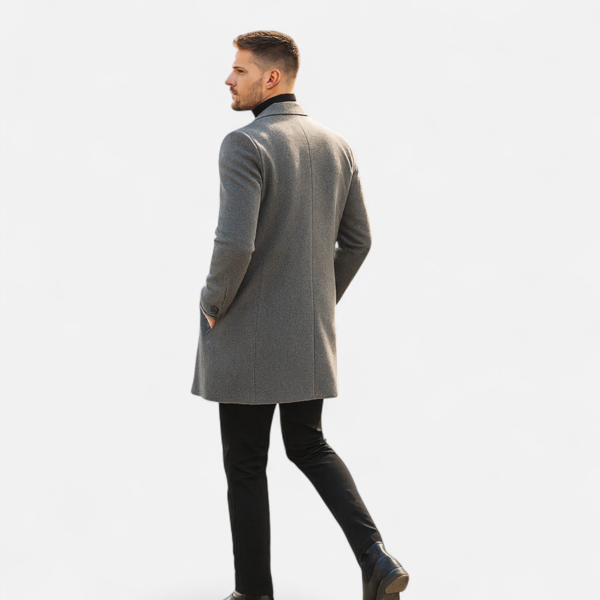 Men’s Classic Wool Overcoat
