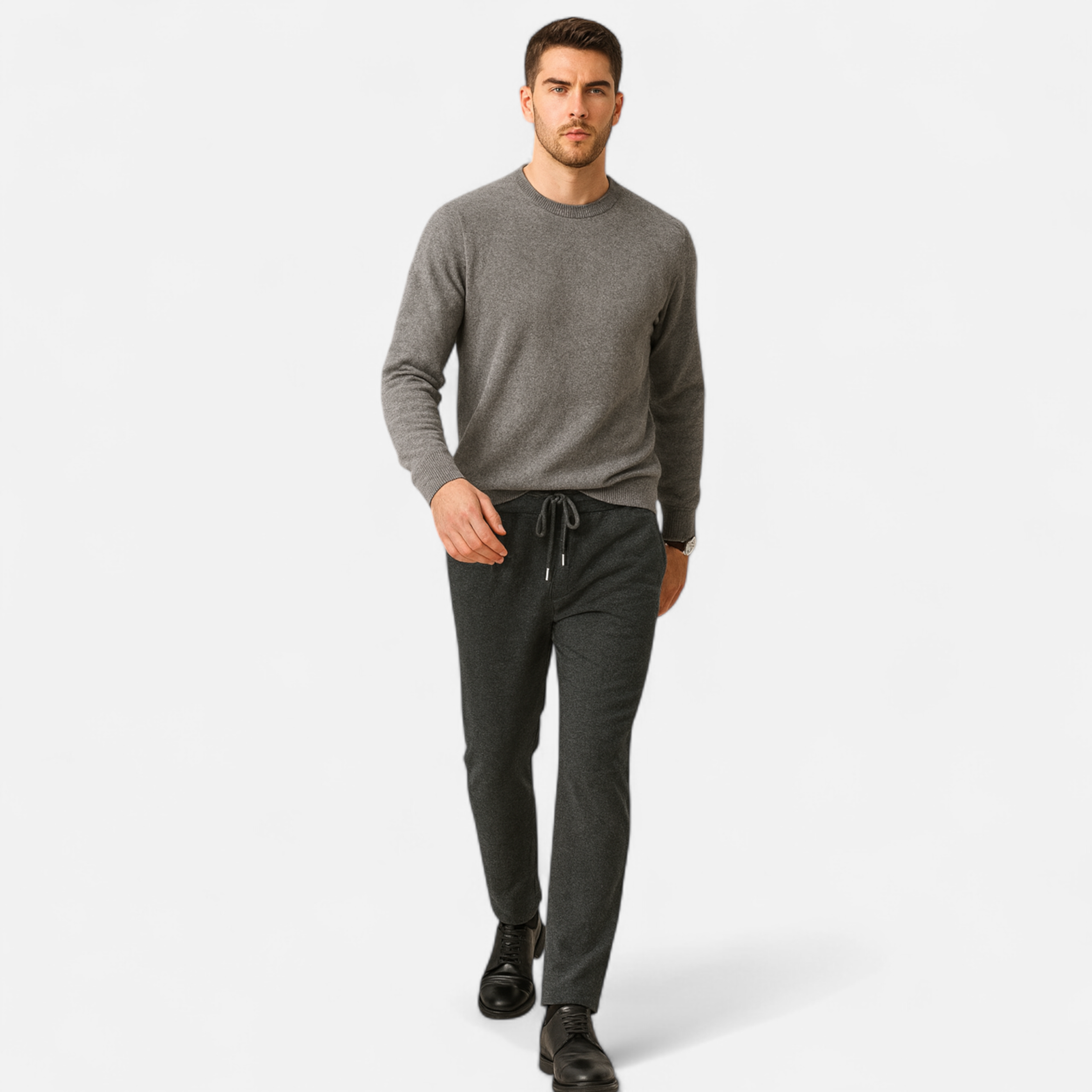 Men’s Merino Wool Knitted Trousers