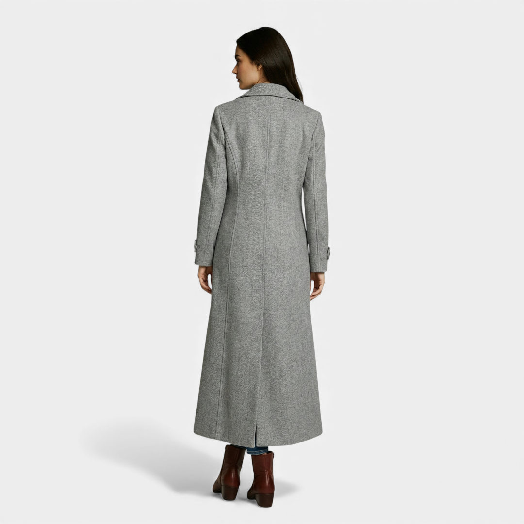 Elegant Outerwear Double-Breasted Trench For Women